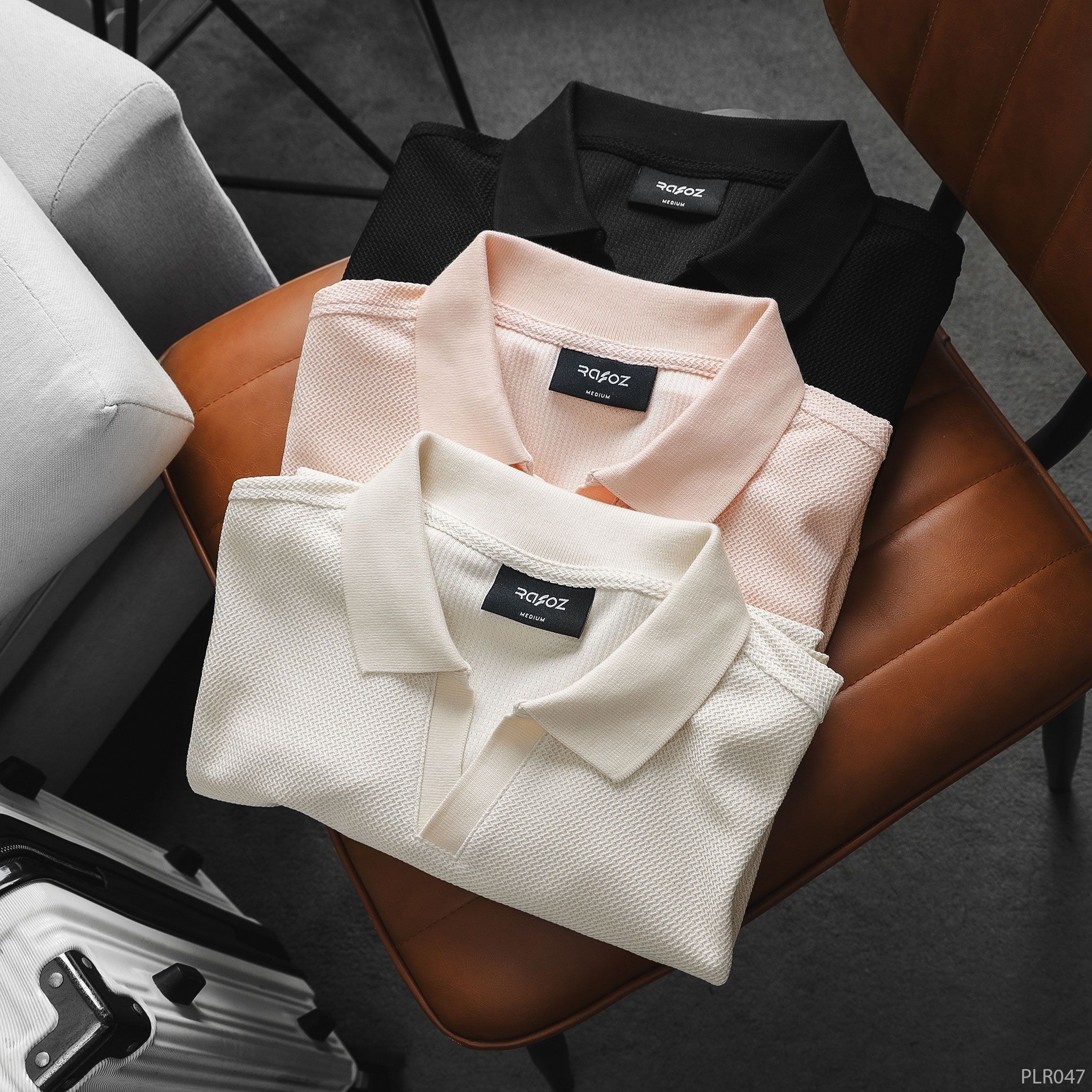  Áo polo cổ V form Slimfit - 047 