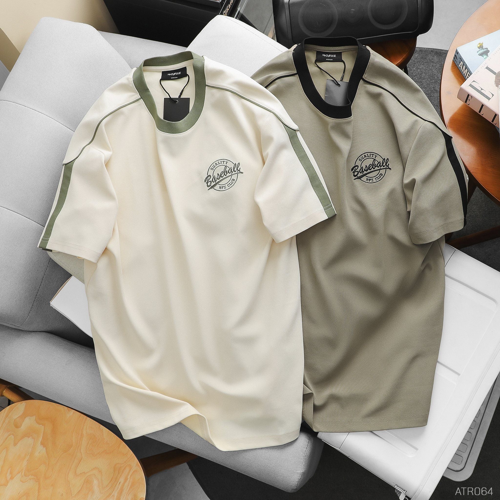  Áo thun RAFOZ Baseball Logo - 064 