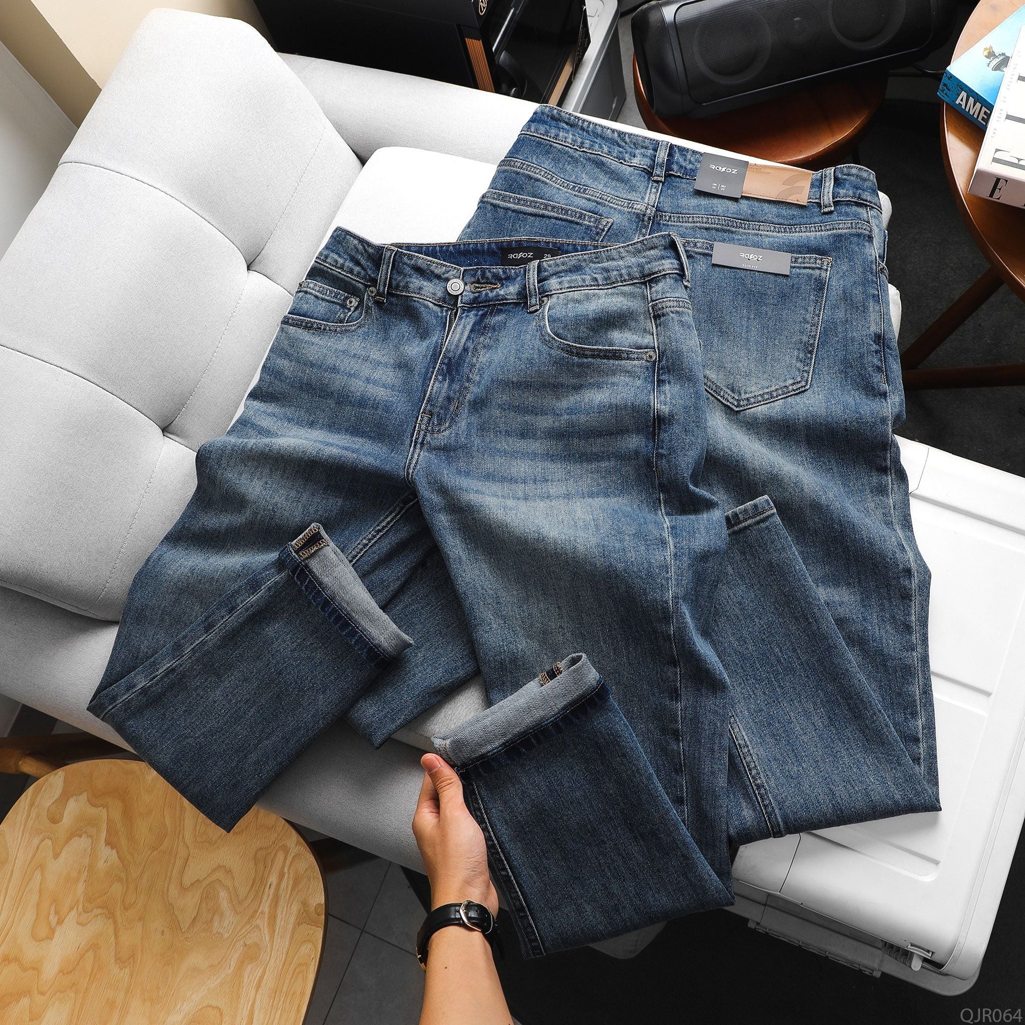  Quần Jean RAFOZ Blue Wash - 064 