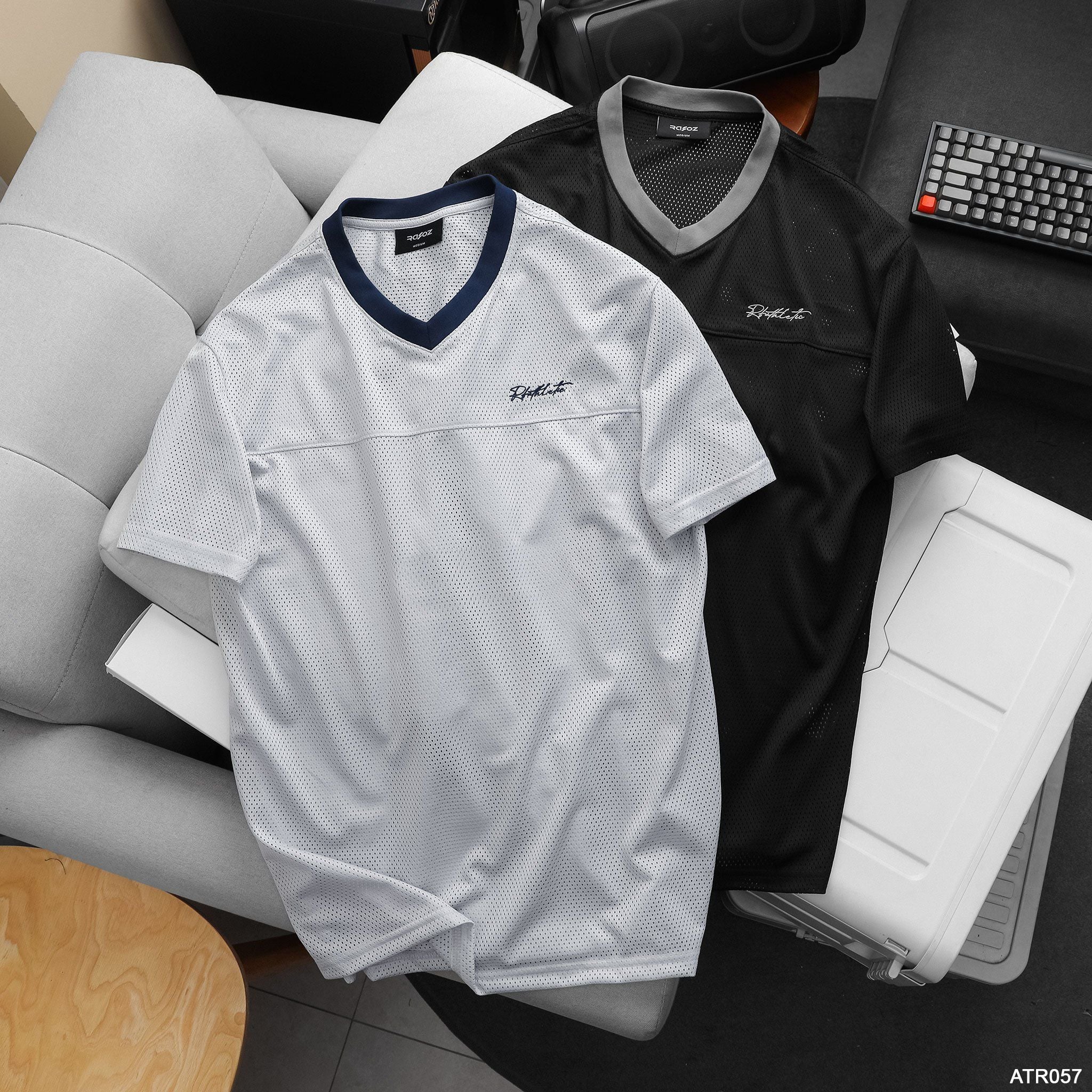  Áo thun RAFOZ athletic Vneck - 057 