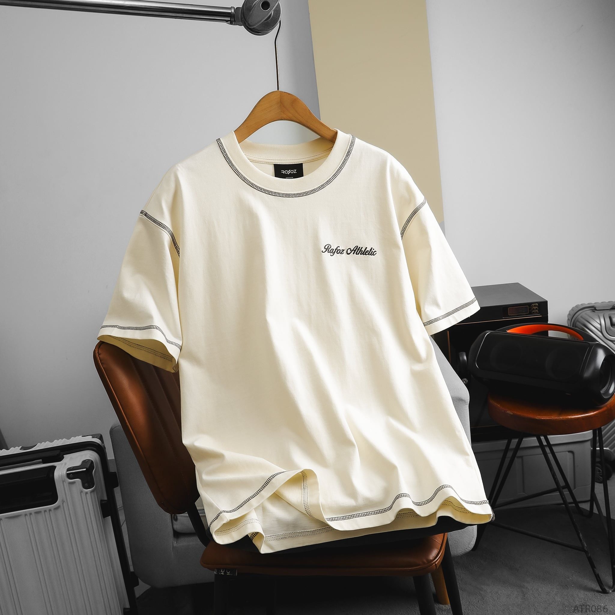  Áo thun Overlock form oversize - 086 