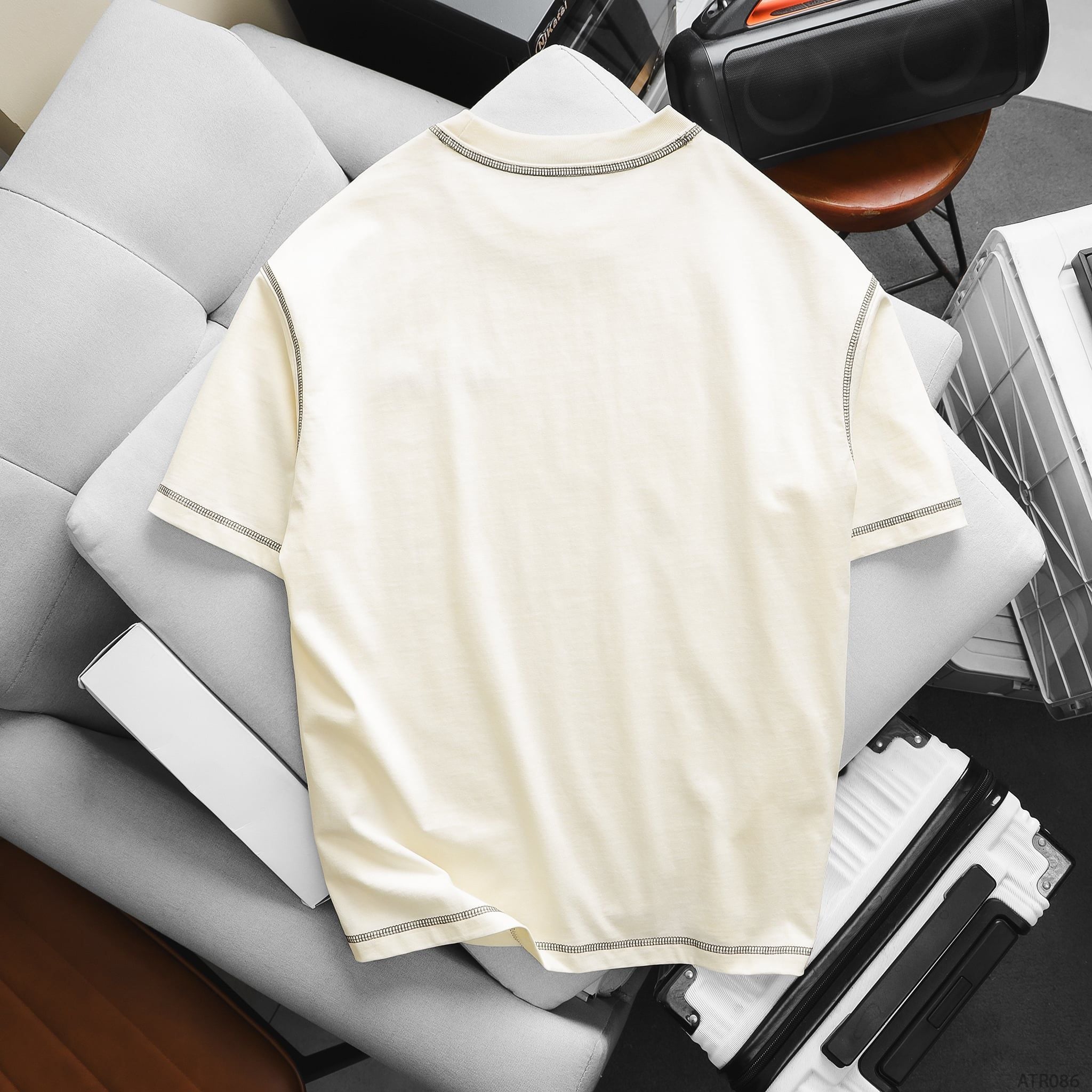  Áo thun Overlock form oversize - 086 