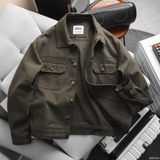  Áo khoác kaki cổ bẻ - 016 