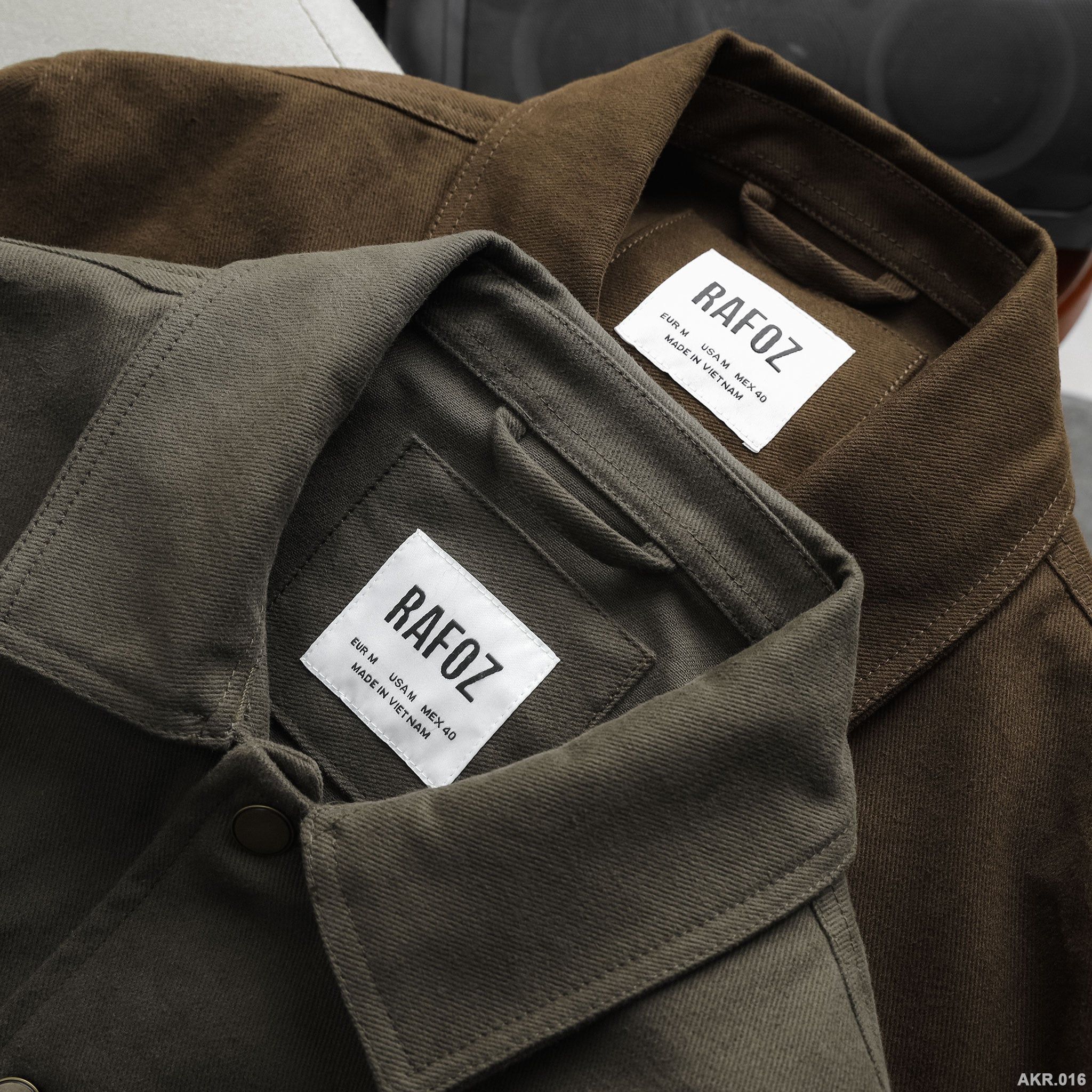  Áo khoác kaki cổ bẻ - 016 