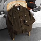  Áo khoác kaki cổ bẻ - 016 