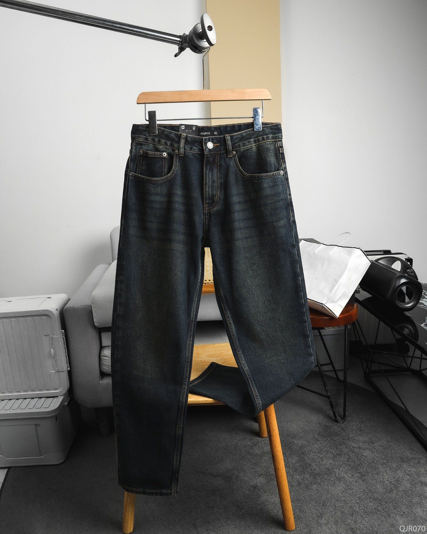  Quần jean relaxed RAFOZ dark blue - 070 