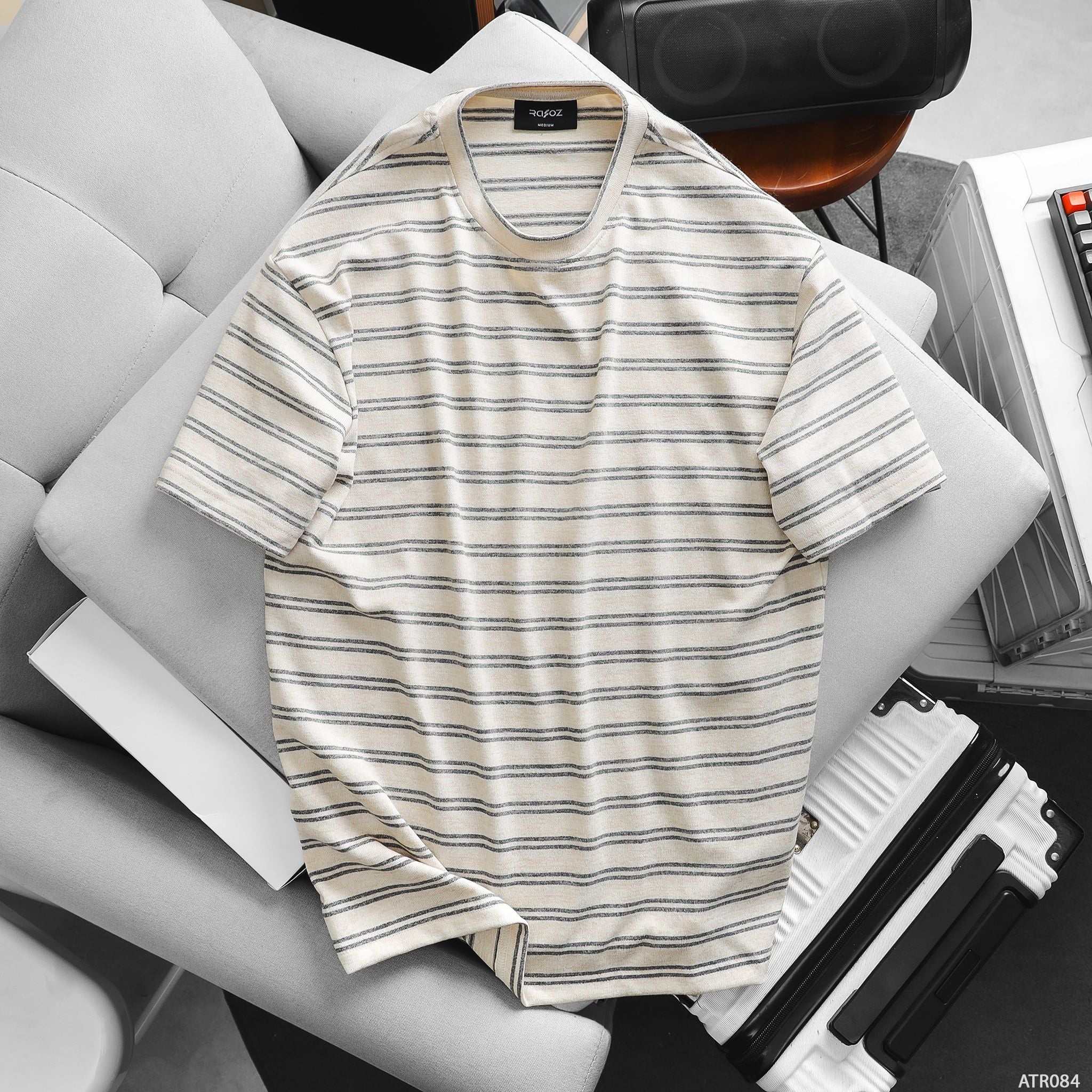  Áo thun RAFOZ Striped Retro - 077 