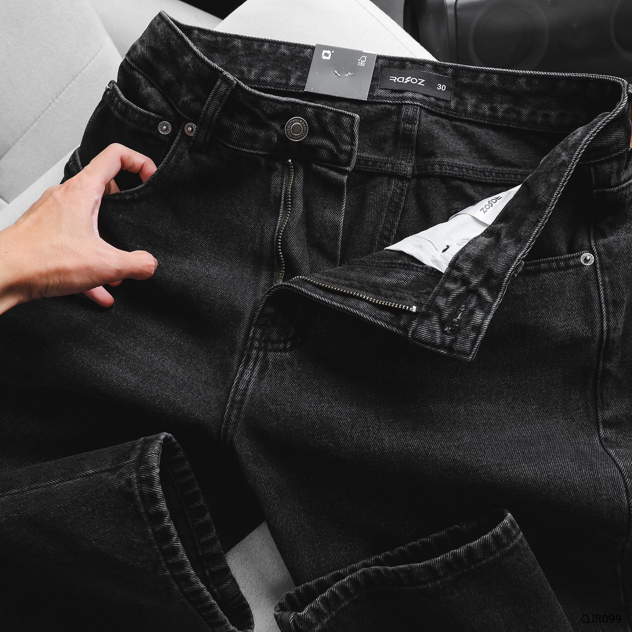  Quần jean nam Relaxed Dark Grey - 099 