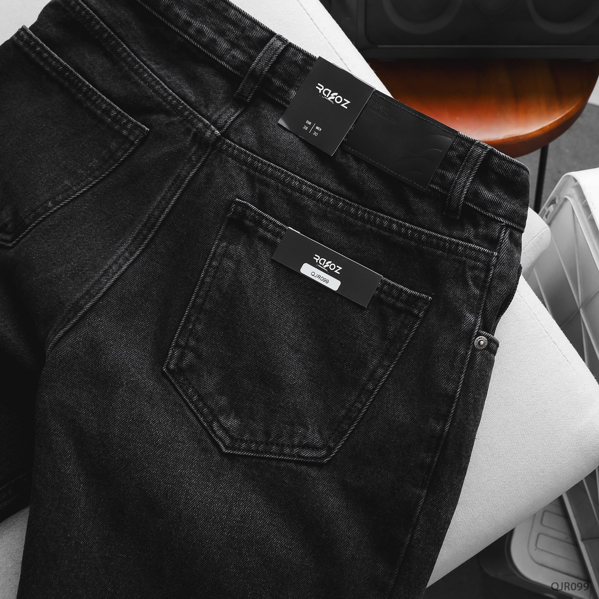  Quần jean nam Relaxed Dark Grey - 099 
