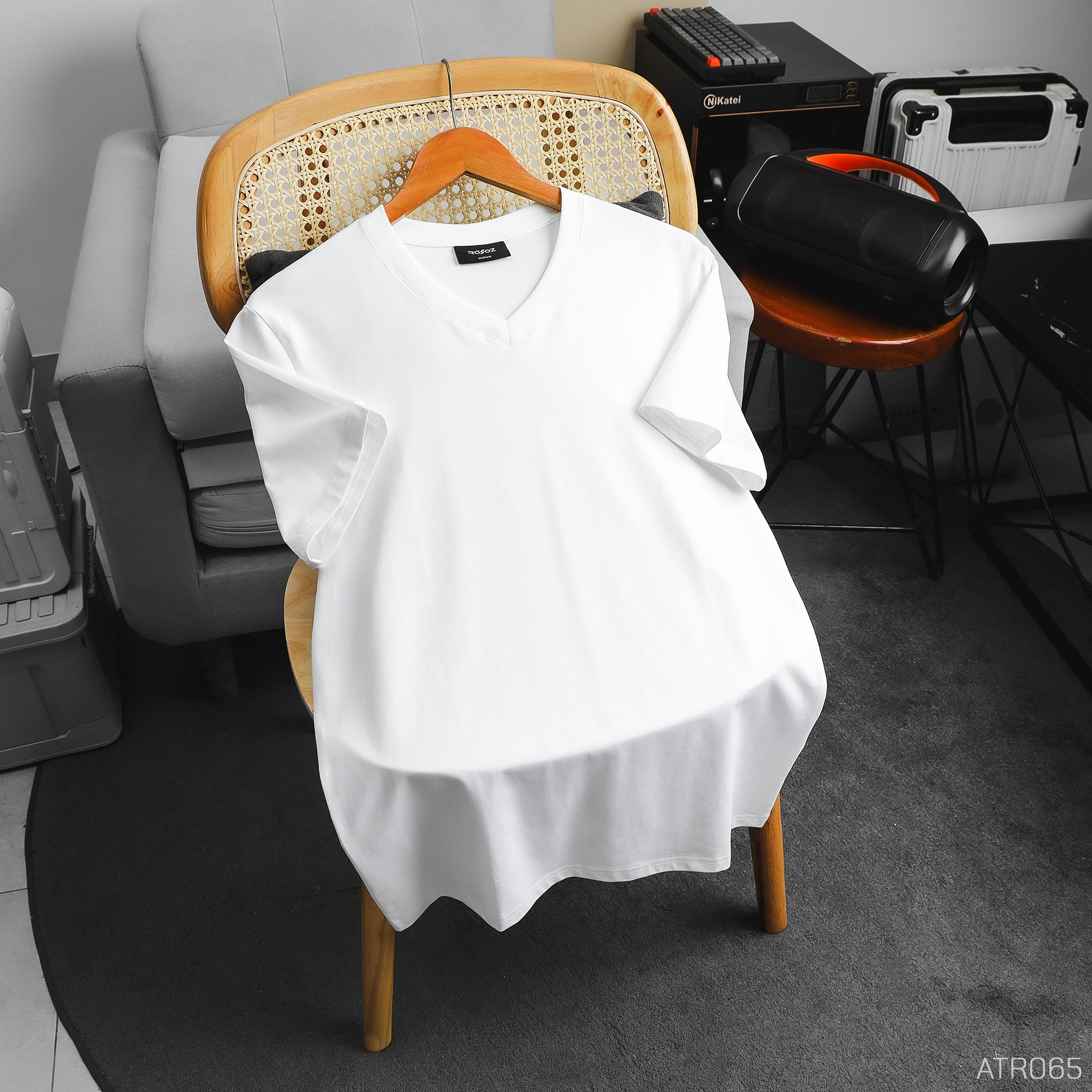  Áo thun RAFOZ V-neck basic - 065 