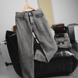  Quần jean relaxed grey wash - 092 