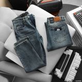  Quần jean Relaxed Xanh Wash - 086 