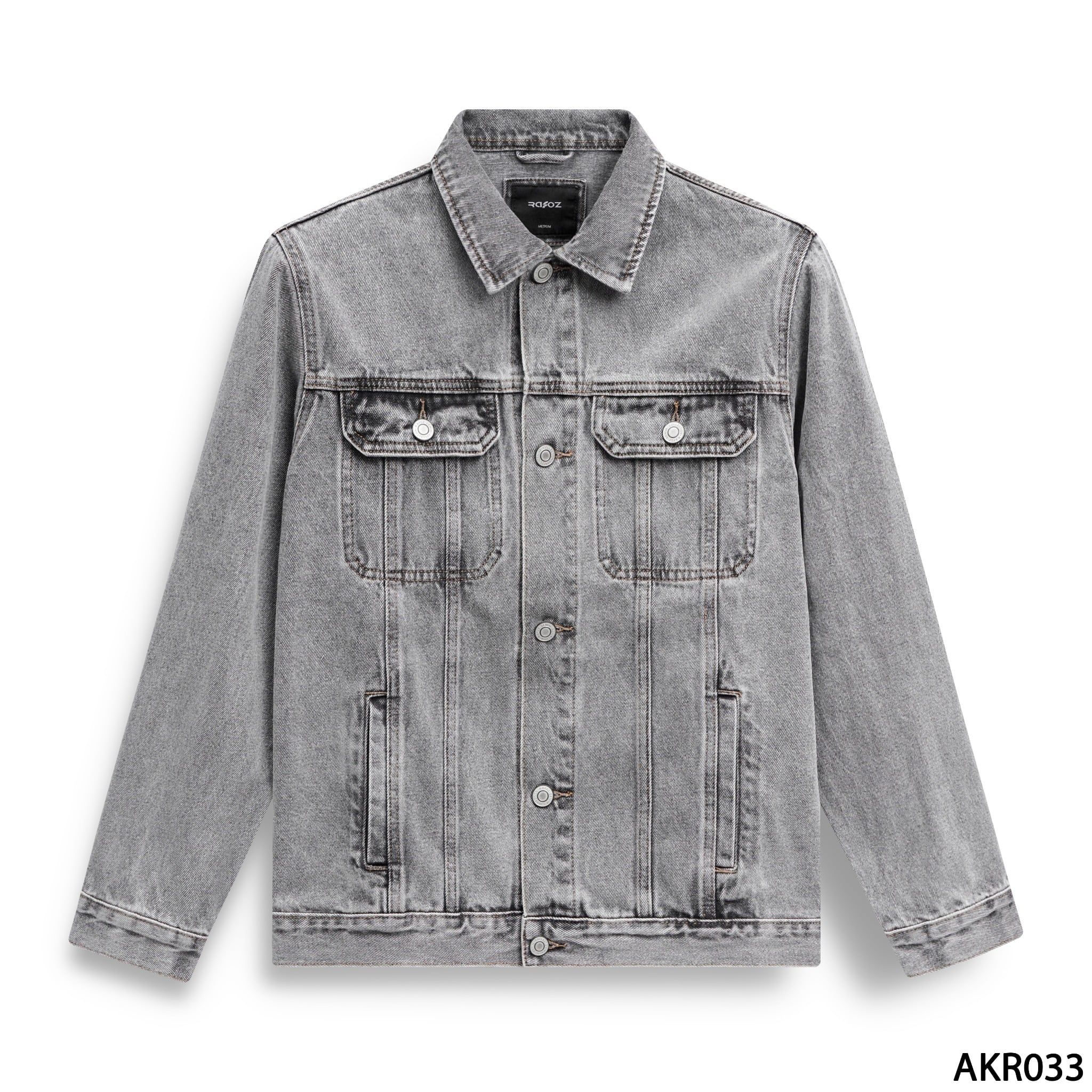  Áo khoác jean RAFOZ Grey wash - 033 