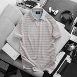  Áo polo V neck Horizontal stripe - 041 