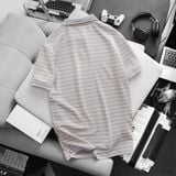  Áo polo V neck Horizontal stripe - 041 