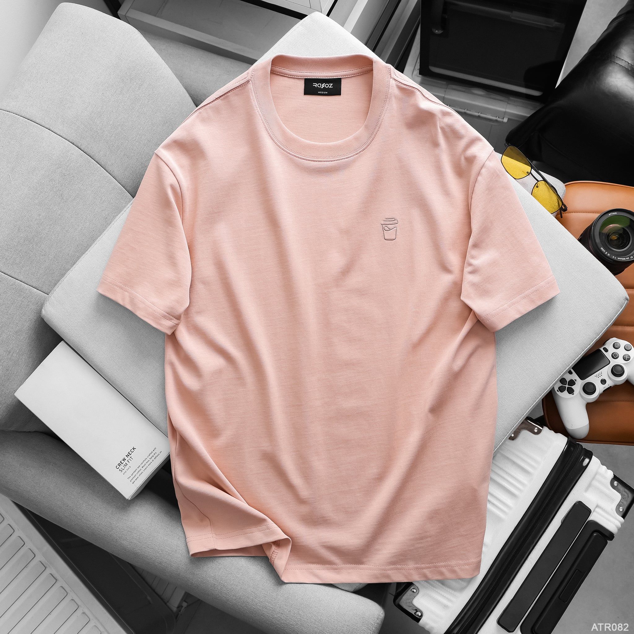  Áo thun RAFOZ Regular Coffee - 082 