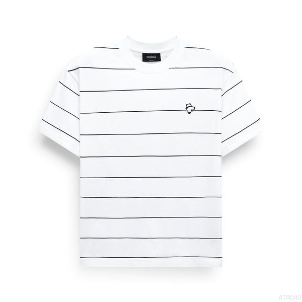  Áo thun RAFOZ stripes thêu gấu - 040 