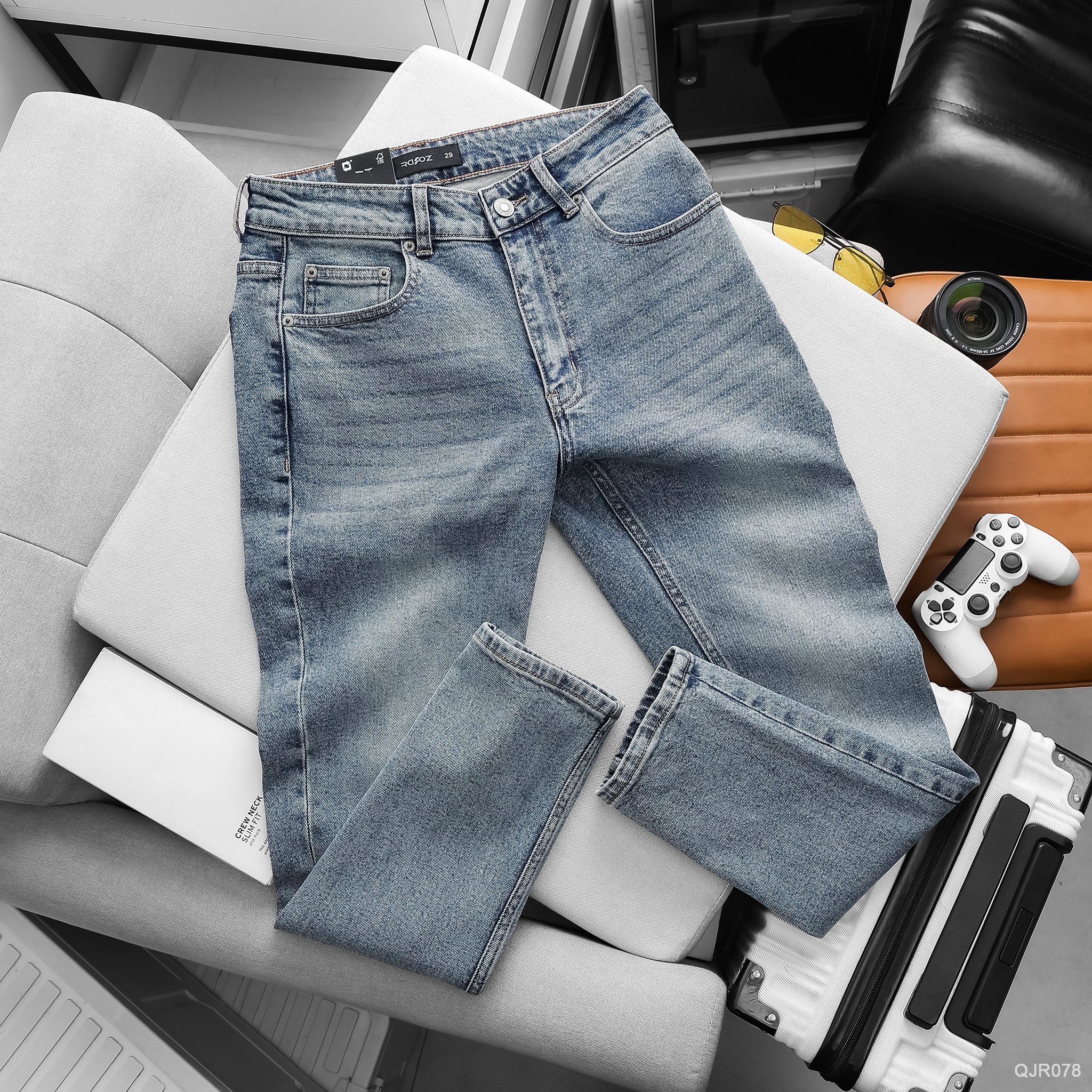  Quần jean RAFOZ Slimfit Sky Blue - 078 