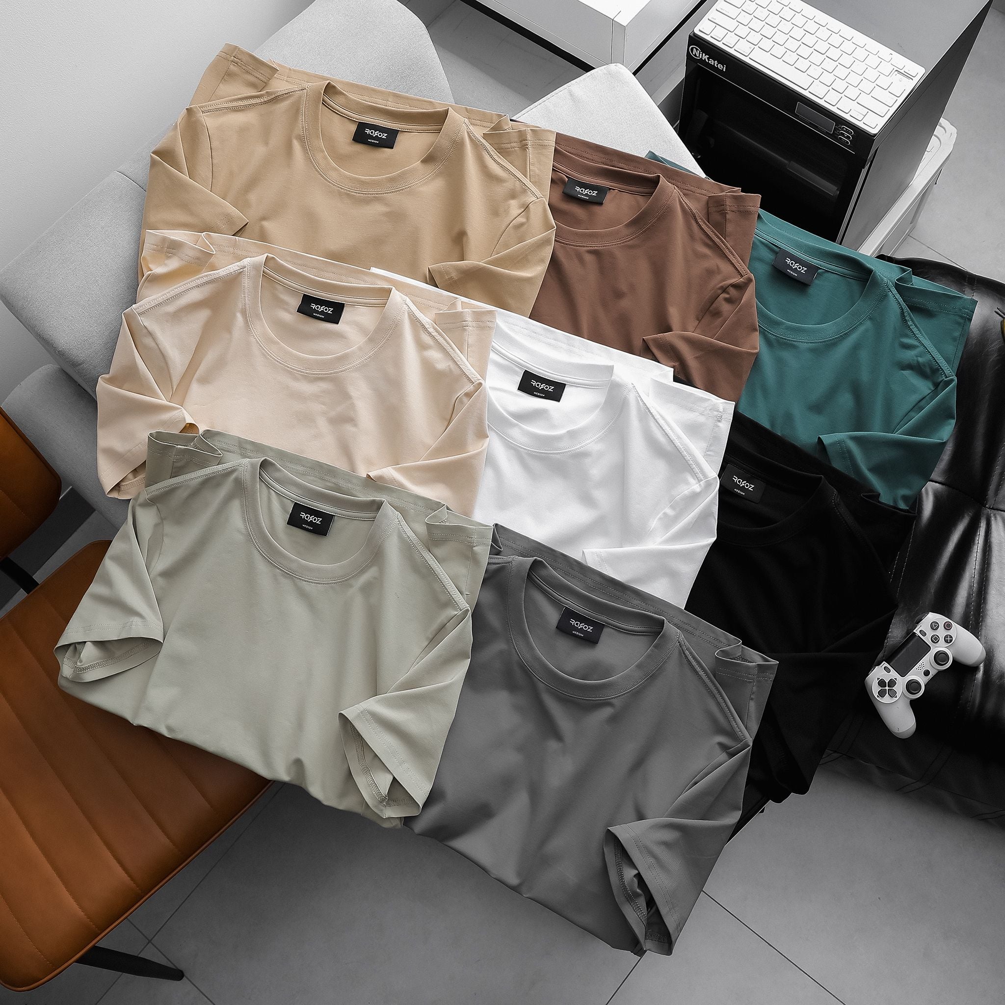  Áo thun cotton basic - 036 