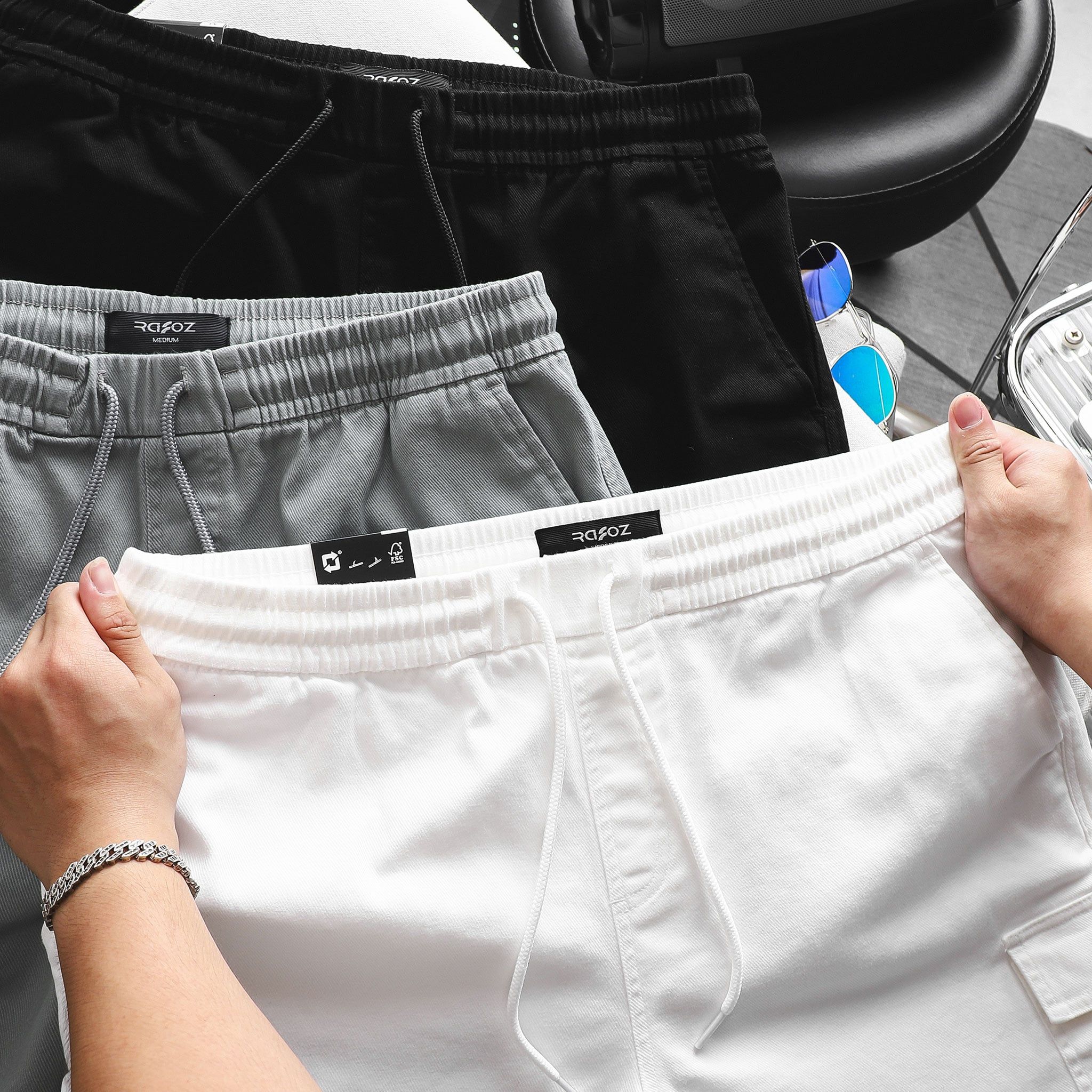  Quần short kaki RAFOZ Cargo - 039 