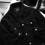  Áo khoác jean RAFOZ basic Black - 025 