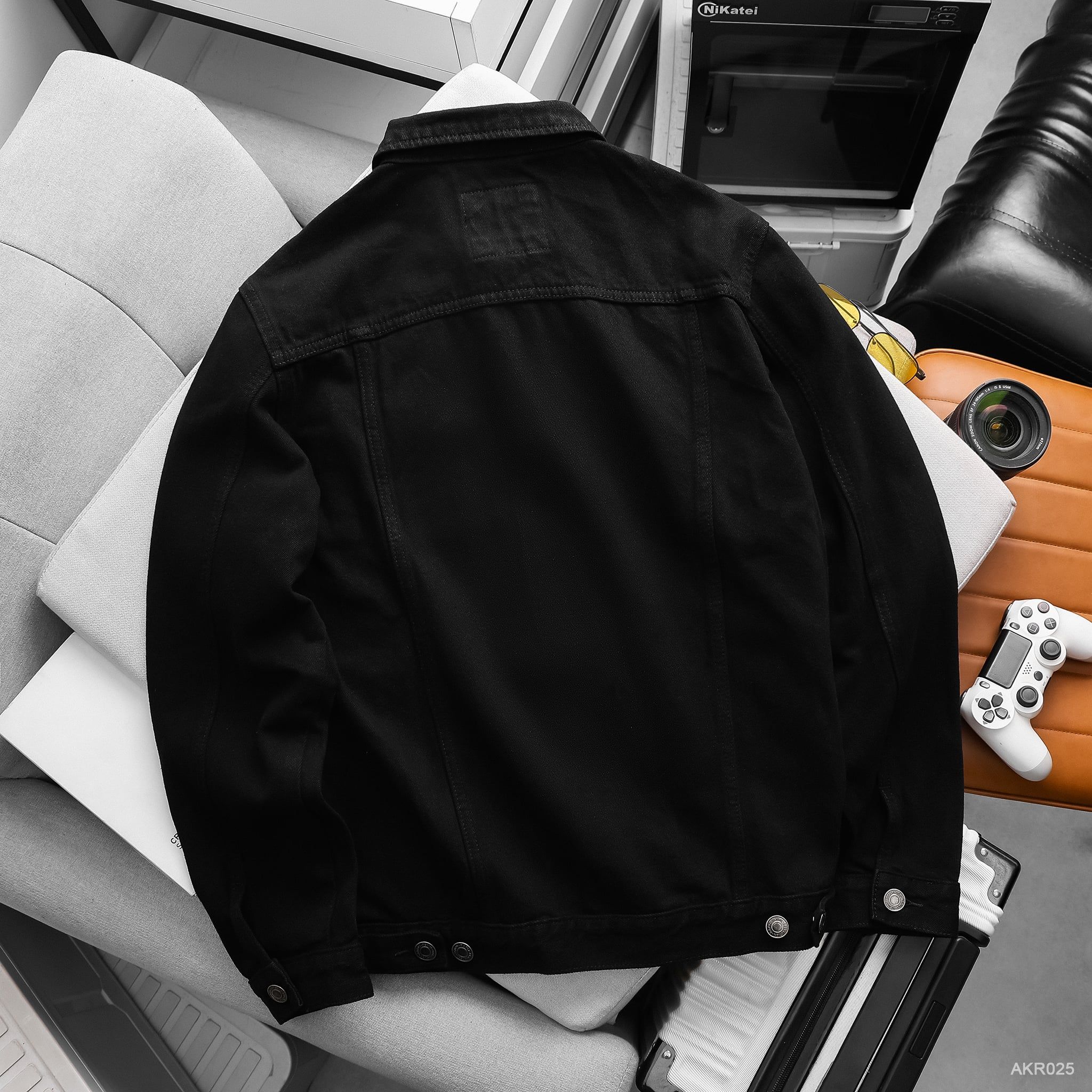  Áo khoác jean RAFOZ basic Black - 025 