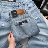  Quần jean relaxed RAFOZ Ripped wash - 075 