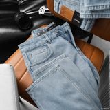  Quần jean relaxed RAFOZ Ripped wash - 075 