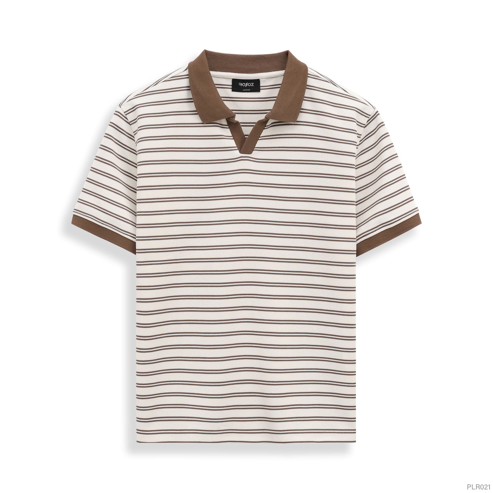  Áo polo cổ V RAFOZ kẻ ngang - 021 