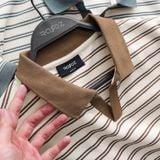  Áo polo cổ V RAFOZ kẻ ngang - 021 