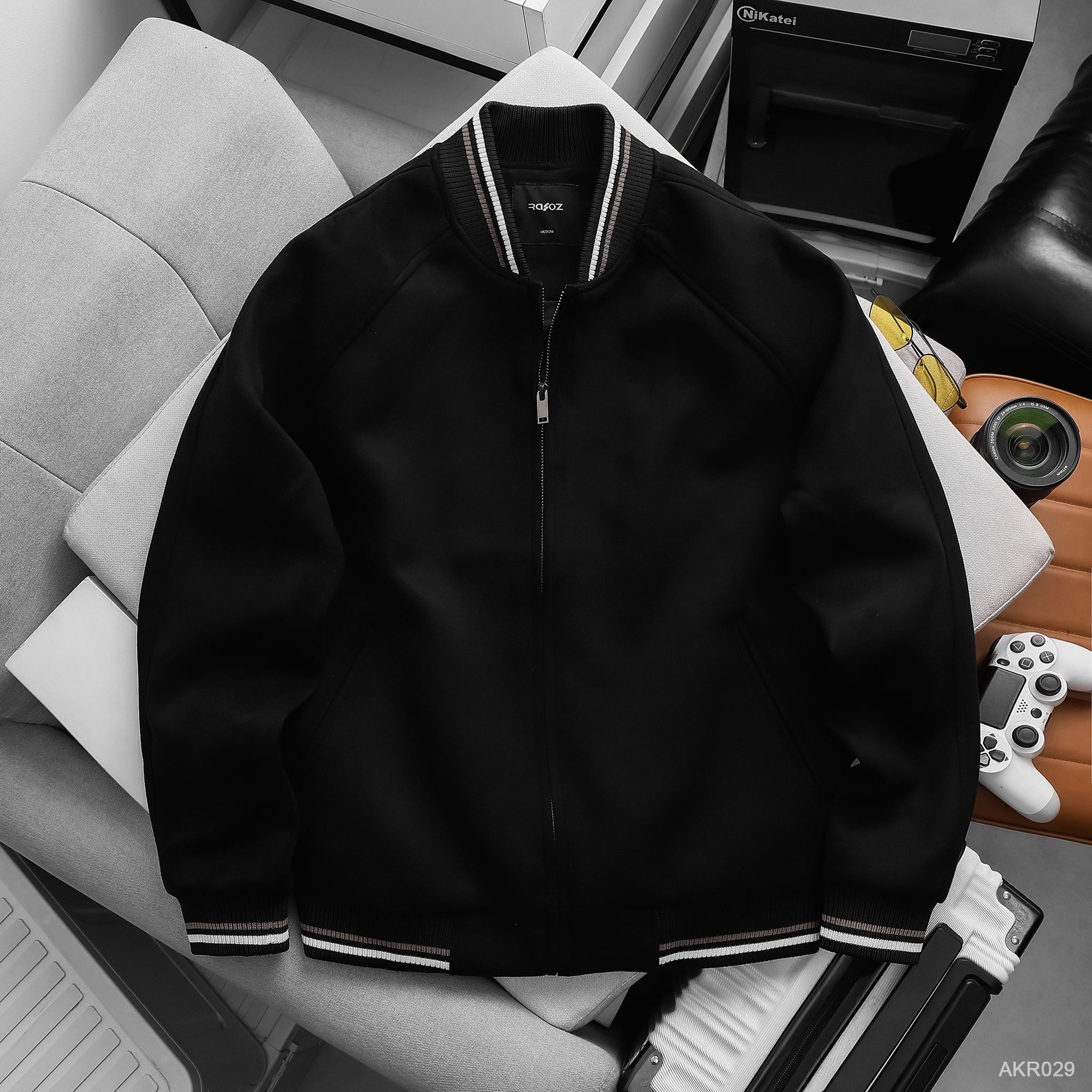  Áo khoác bomber suede RAFOZ - 029 