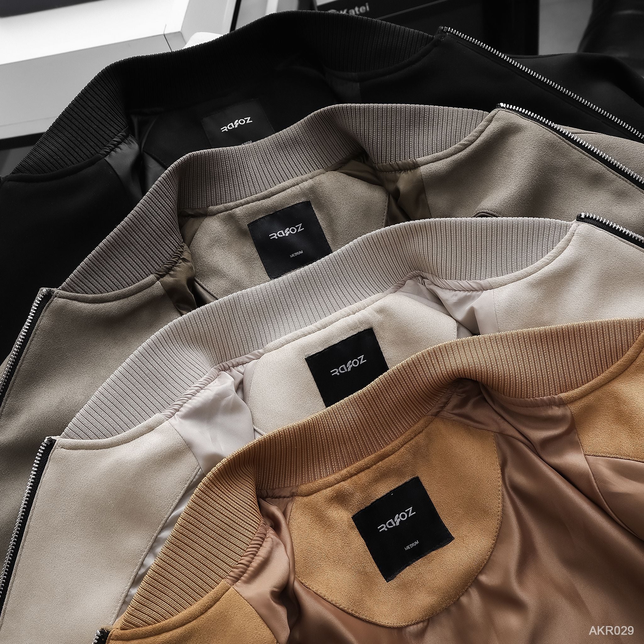  Áo khoác bomber suede RAFOZ - 029 