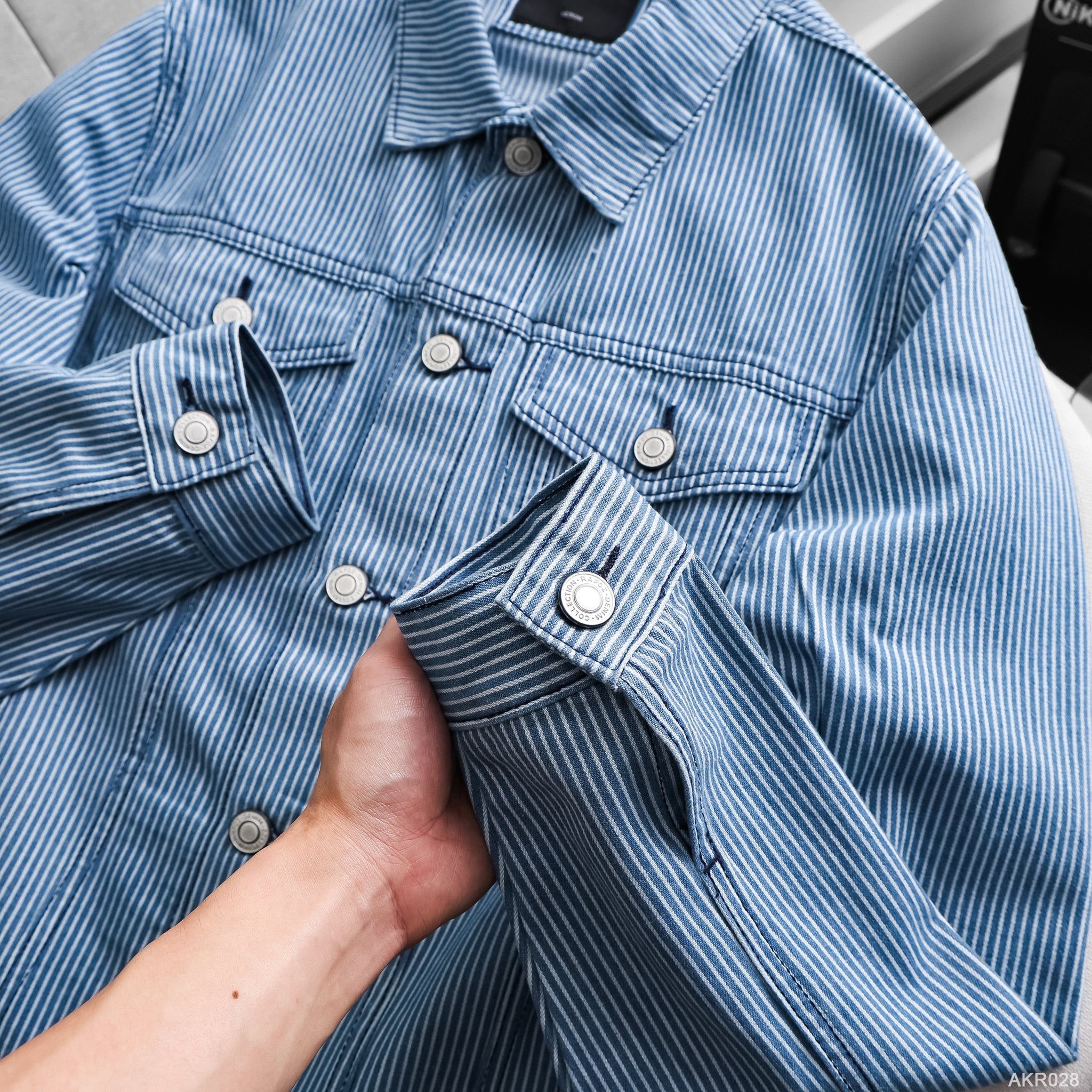  Áo khoác jean RAFOZ Pinstripe - 028 