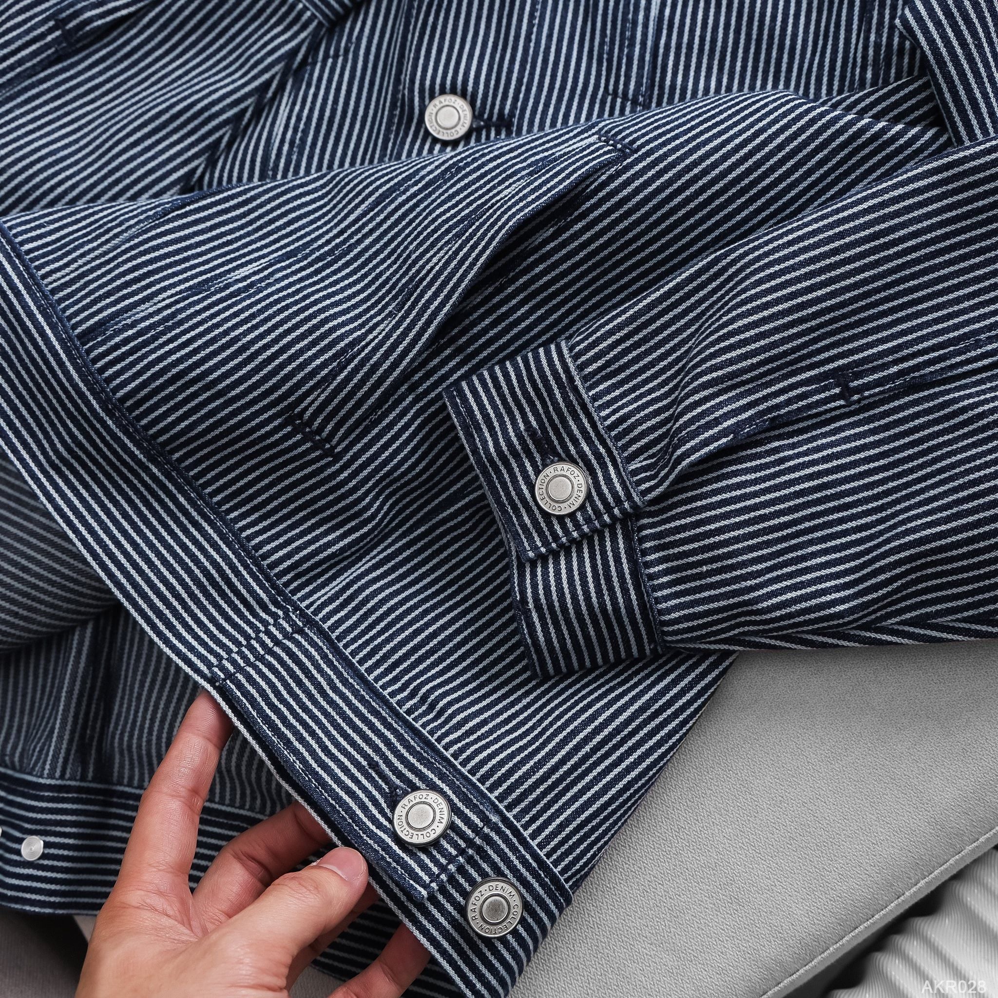  Áo khoác jean RAFOZ Pinstripe - 028 