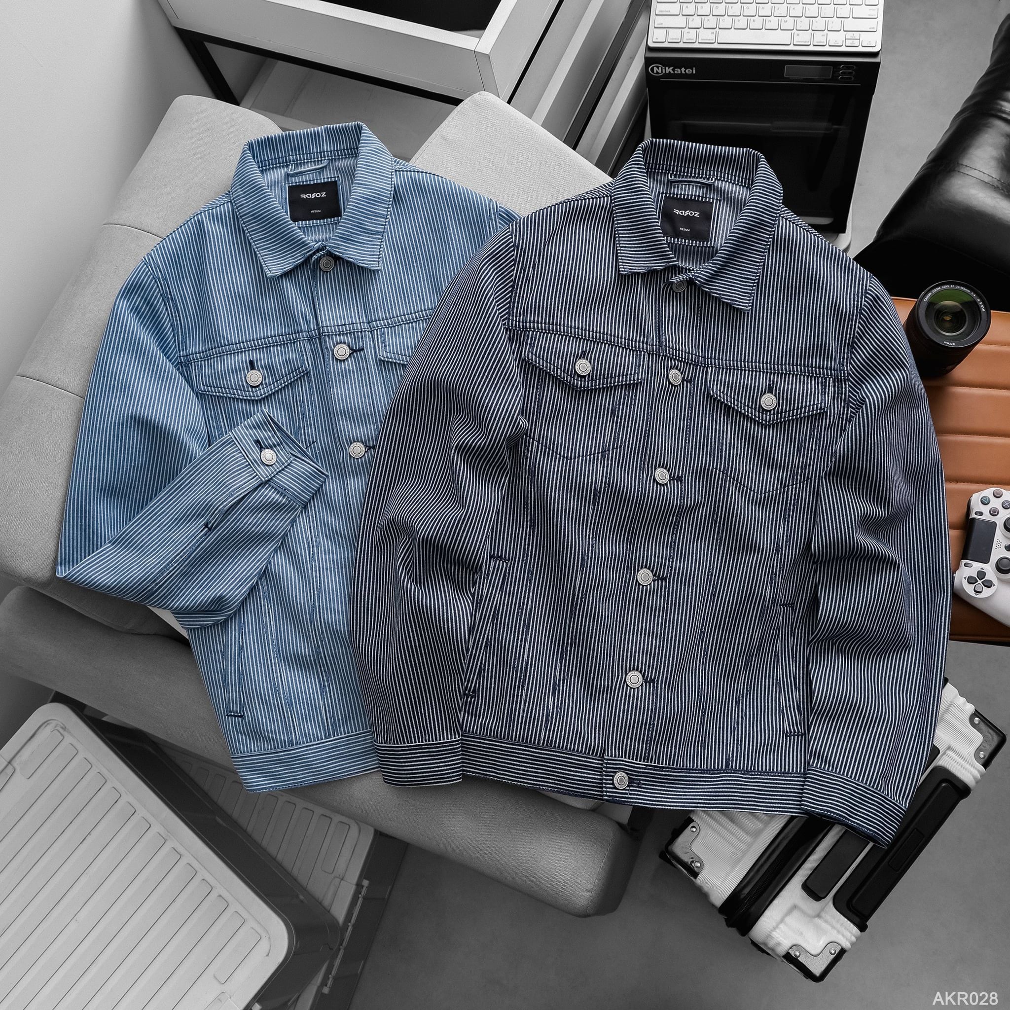  Áo khoác jean RAFOZ Pinstripe - 028 