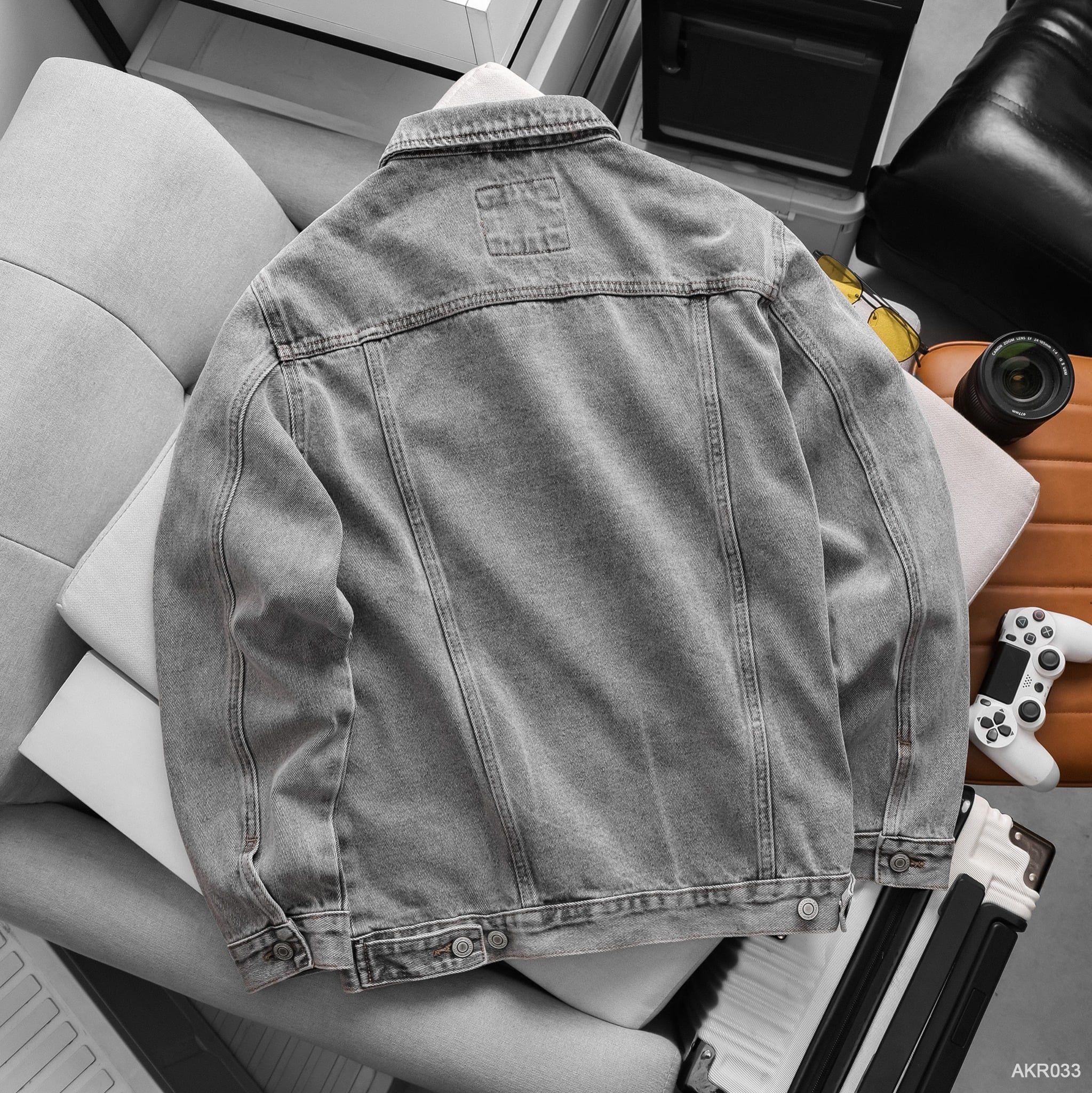  Áo khoác jean RAFOZ Grey wash - 033 