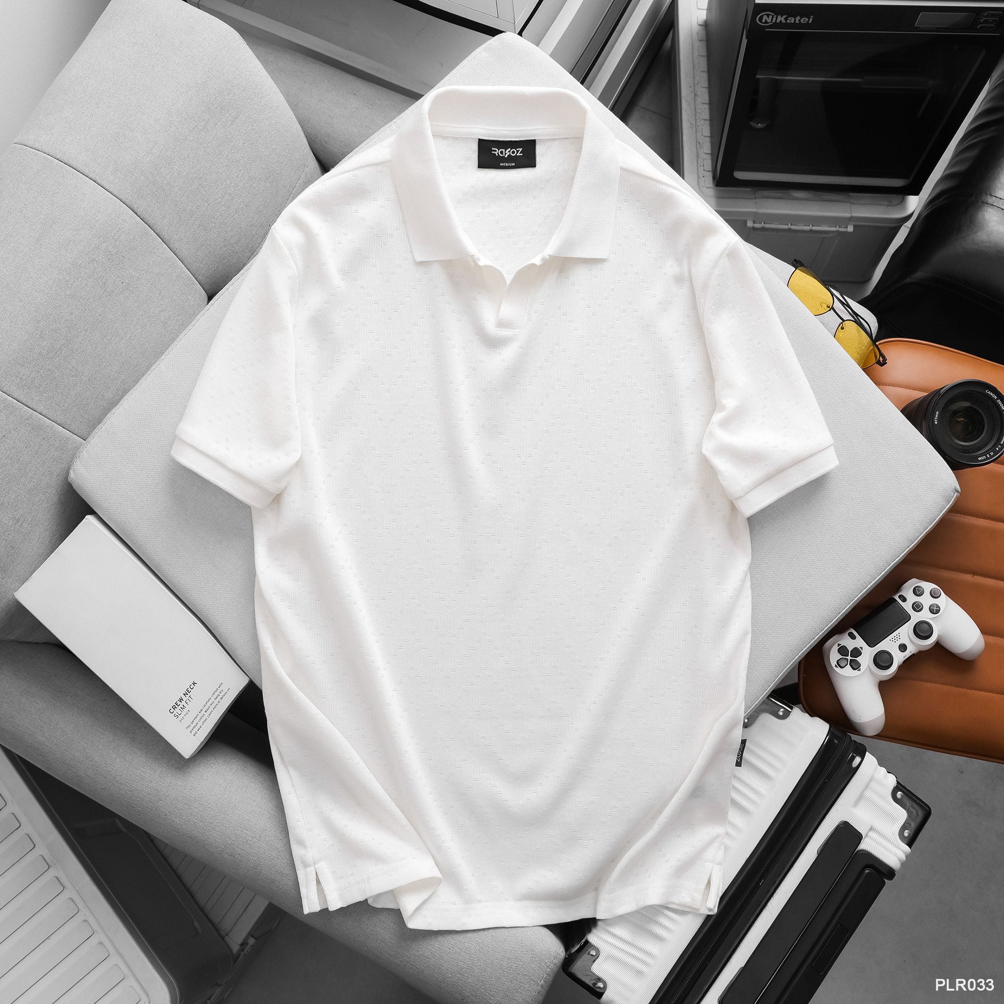  Áo polo V - neck RAFOZ casual - 033 