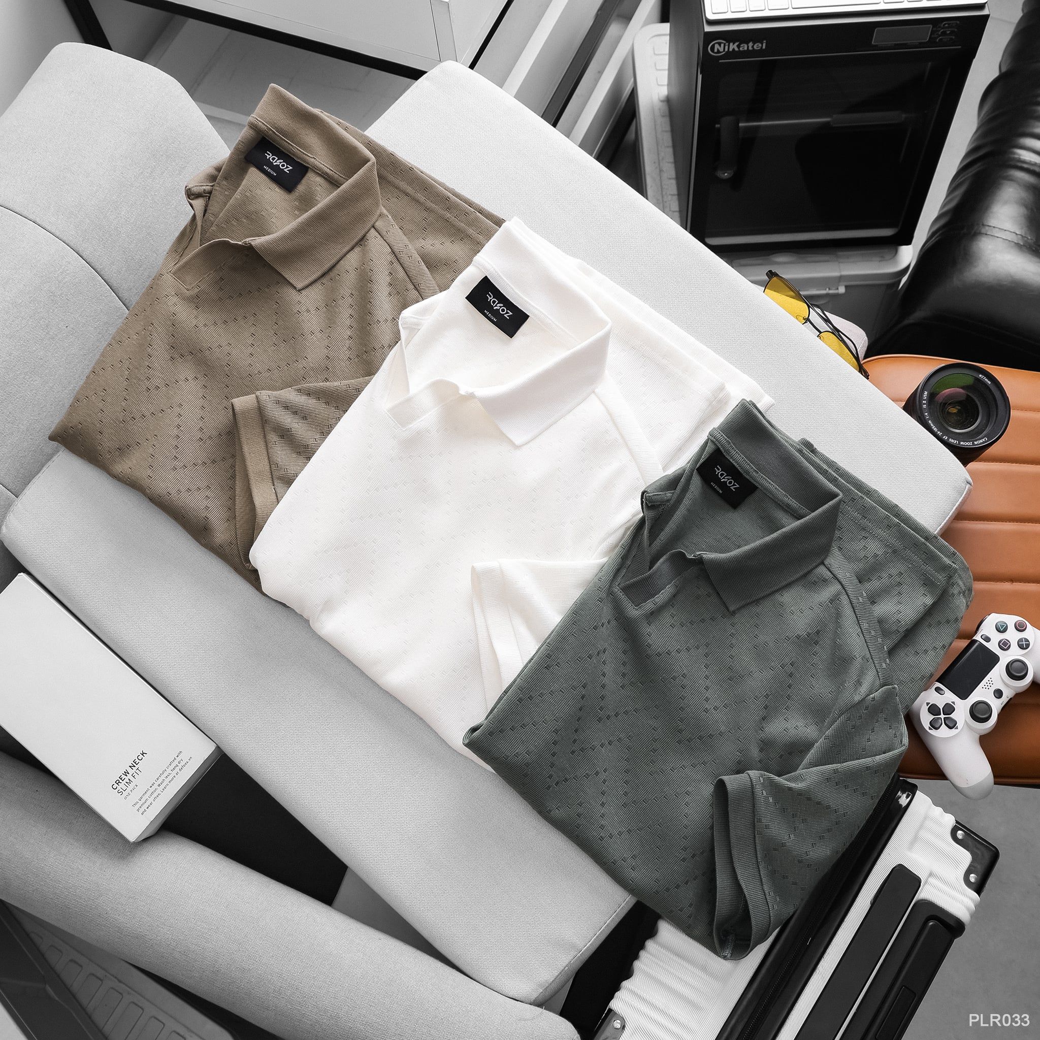  Áo polo V - neck RAFOZ casual - 033 