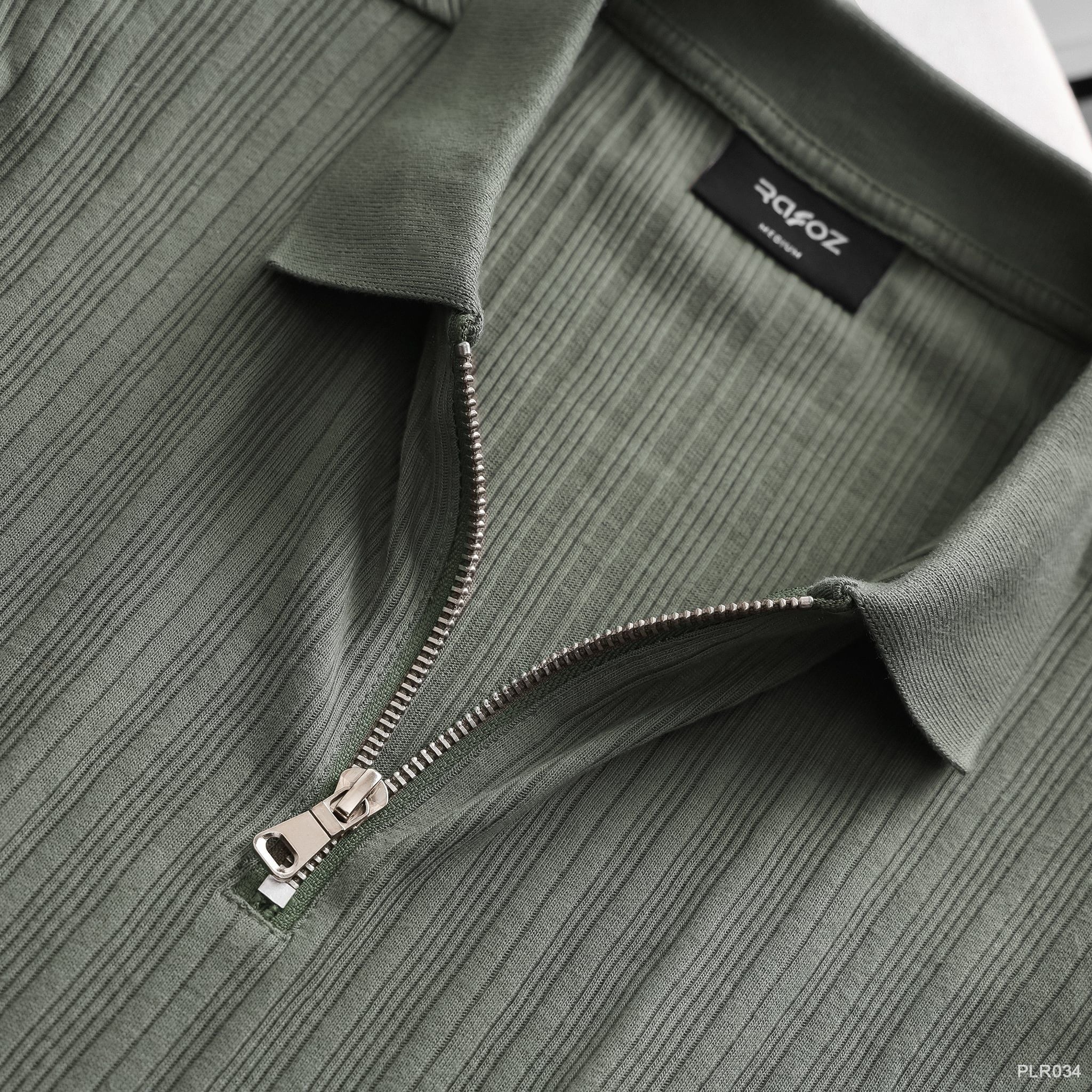  Áo polo RAFOZ trụ Zipper Basic - 034 