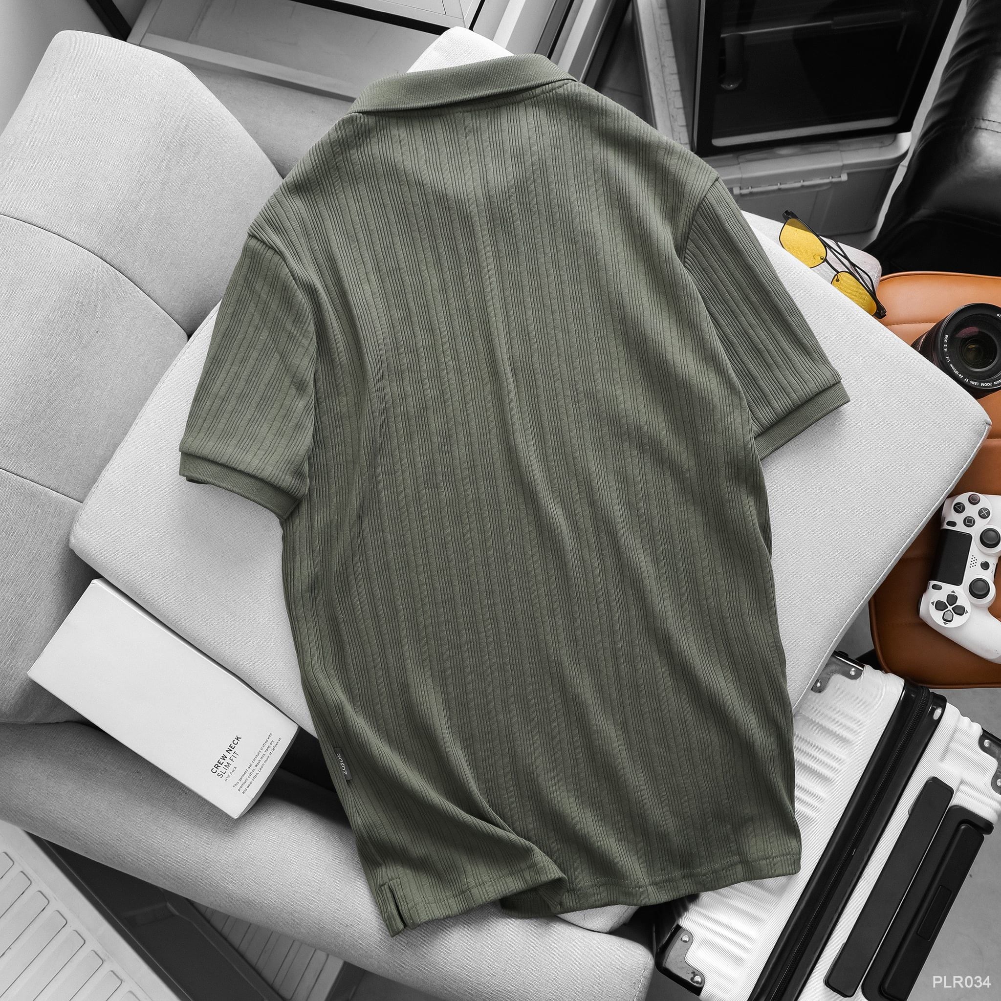  Áo polo RAFOZ trụ Zipper Basic - 034 