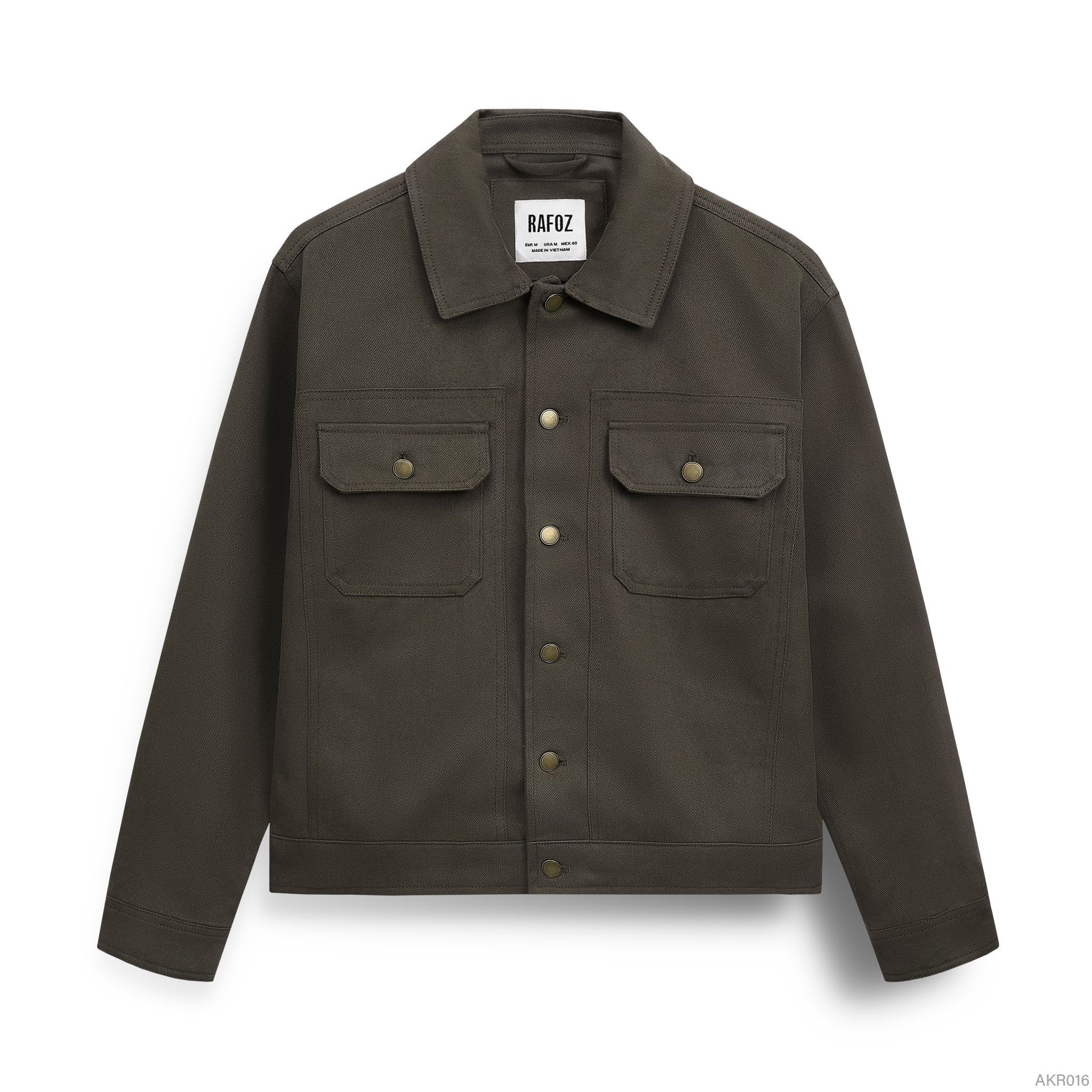  Áo khoác kaki cổ bẻ - 016 