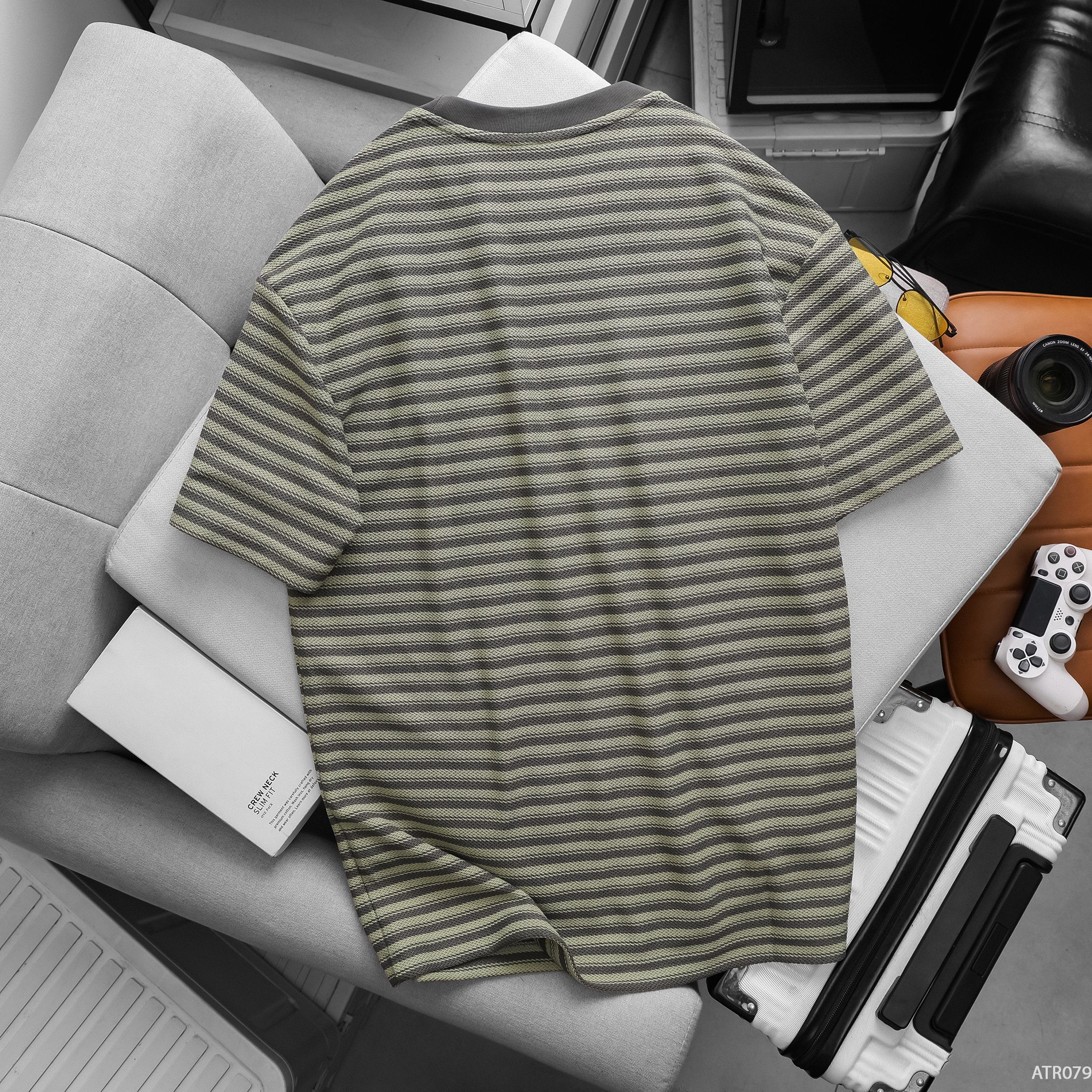  Áo thun RAFOZ Horizontal striped - 079 