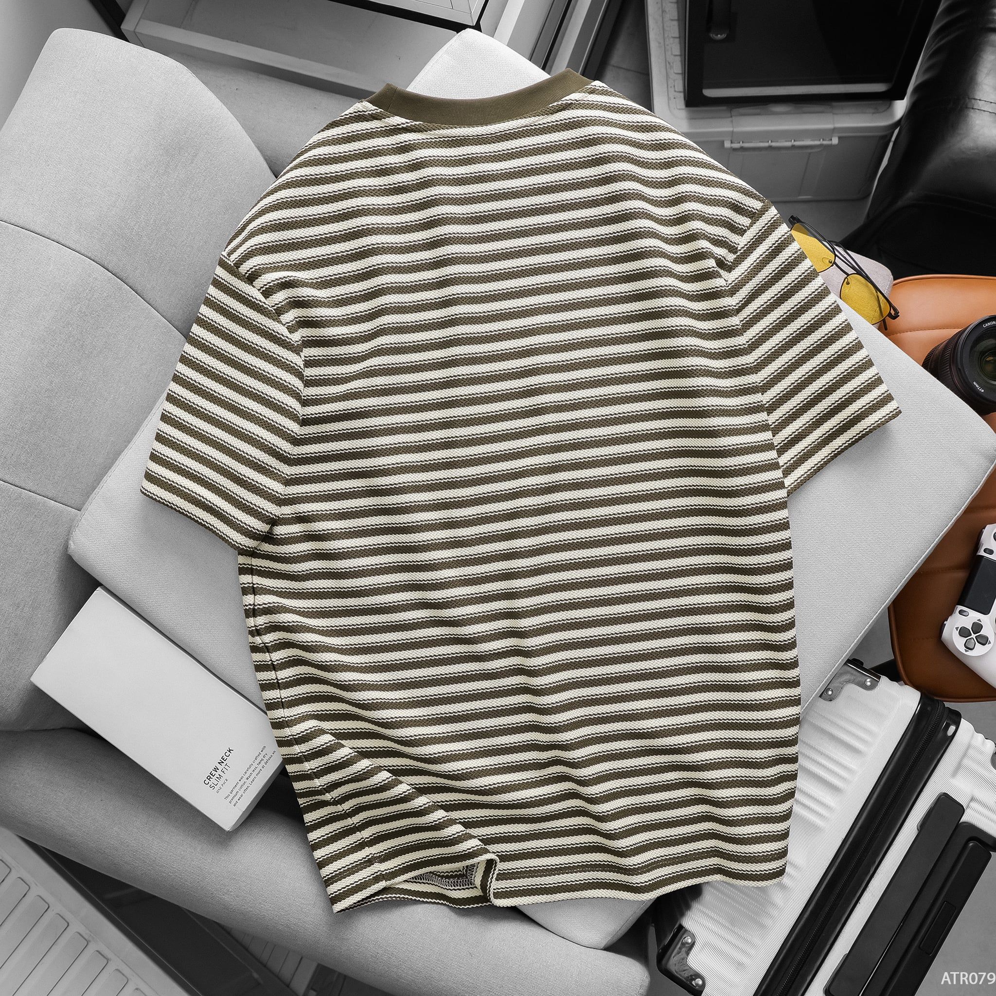  Áo thun RAFOZ Horizontal striped - 079 