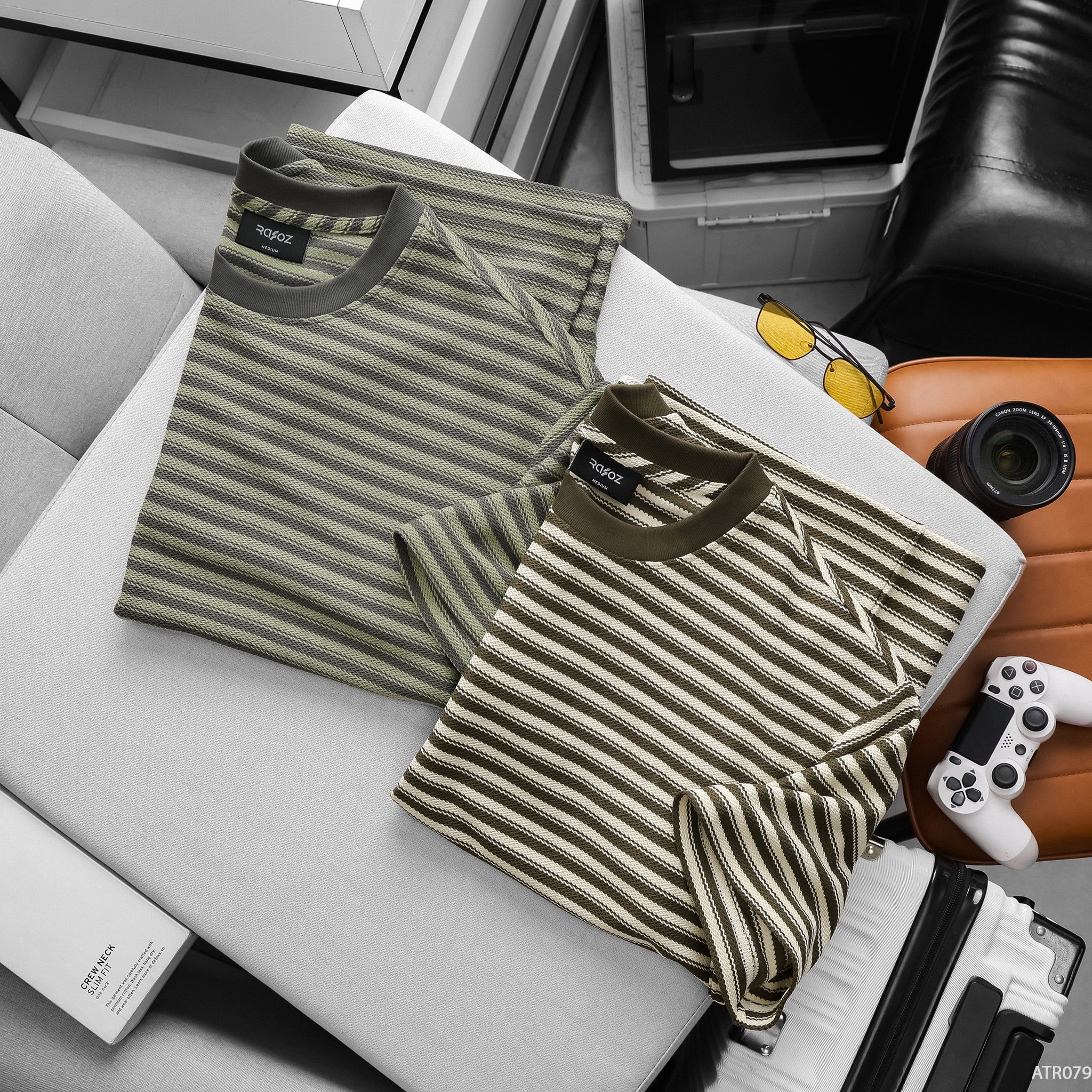  Áo thun RAFOZ Horizontal striped - 079 