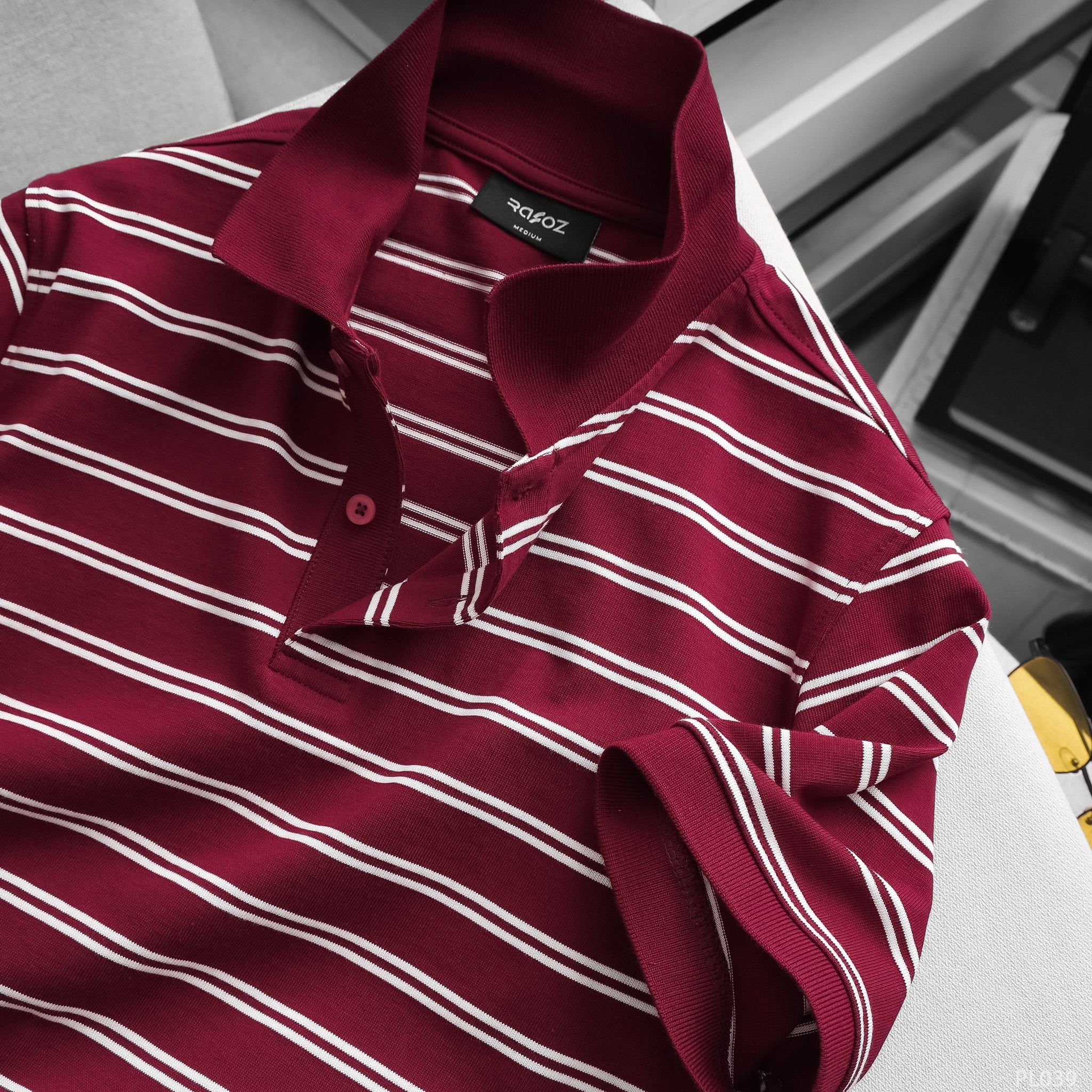  Áo polo RAFOZ Horizontal striped - 039 