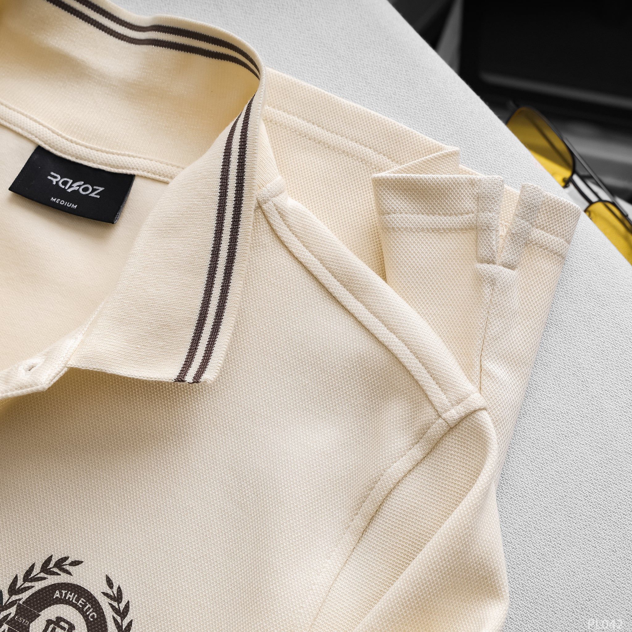  Áo polo RAFOZ Beige Printed - 042 