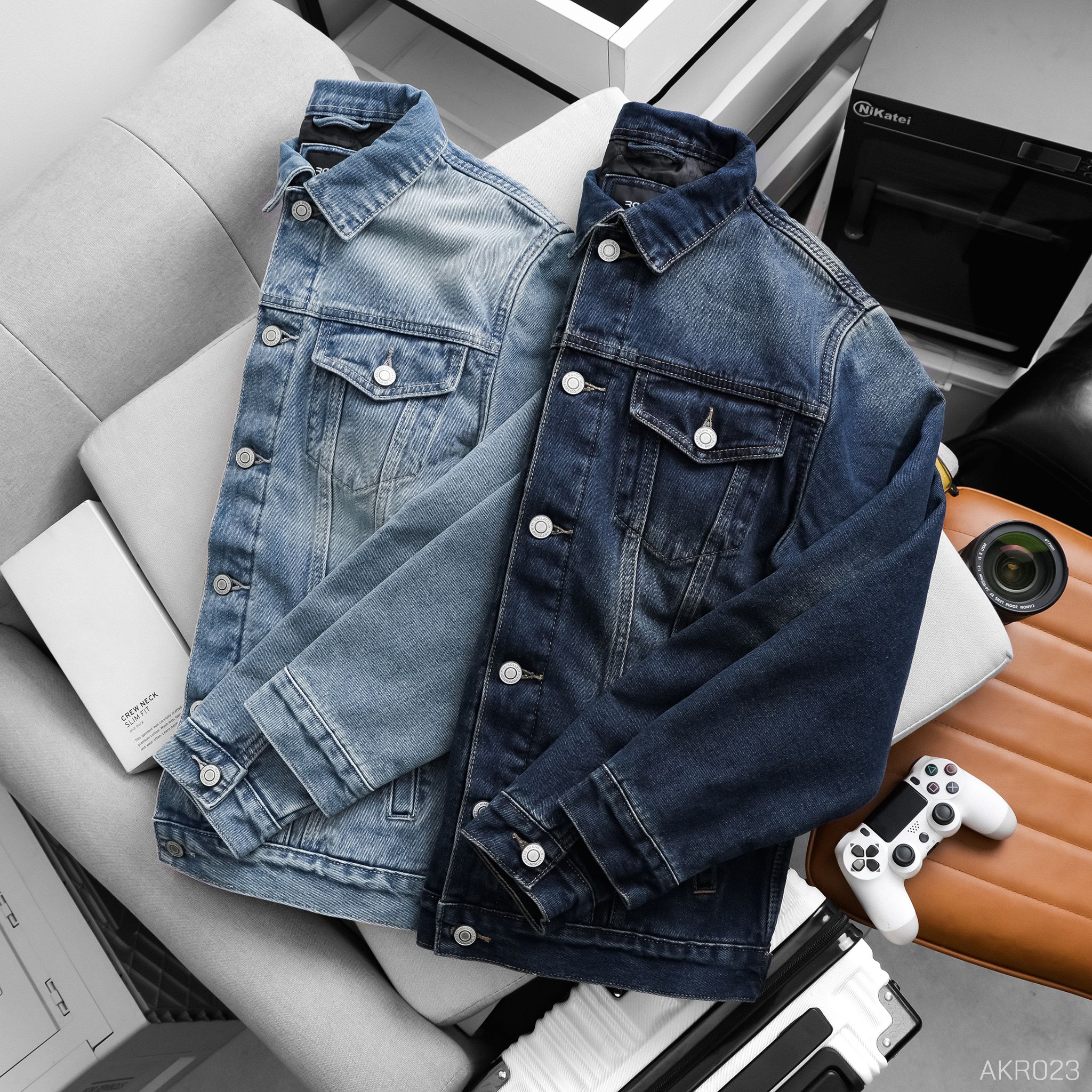  Áo khoác denim chần bông RAFOZ - 023 