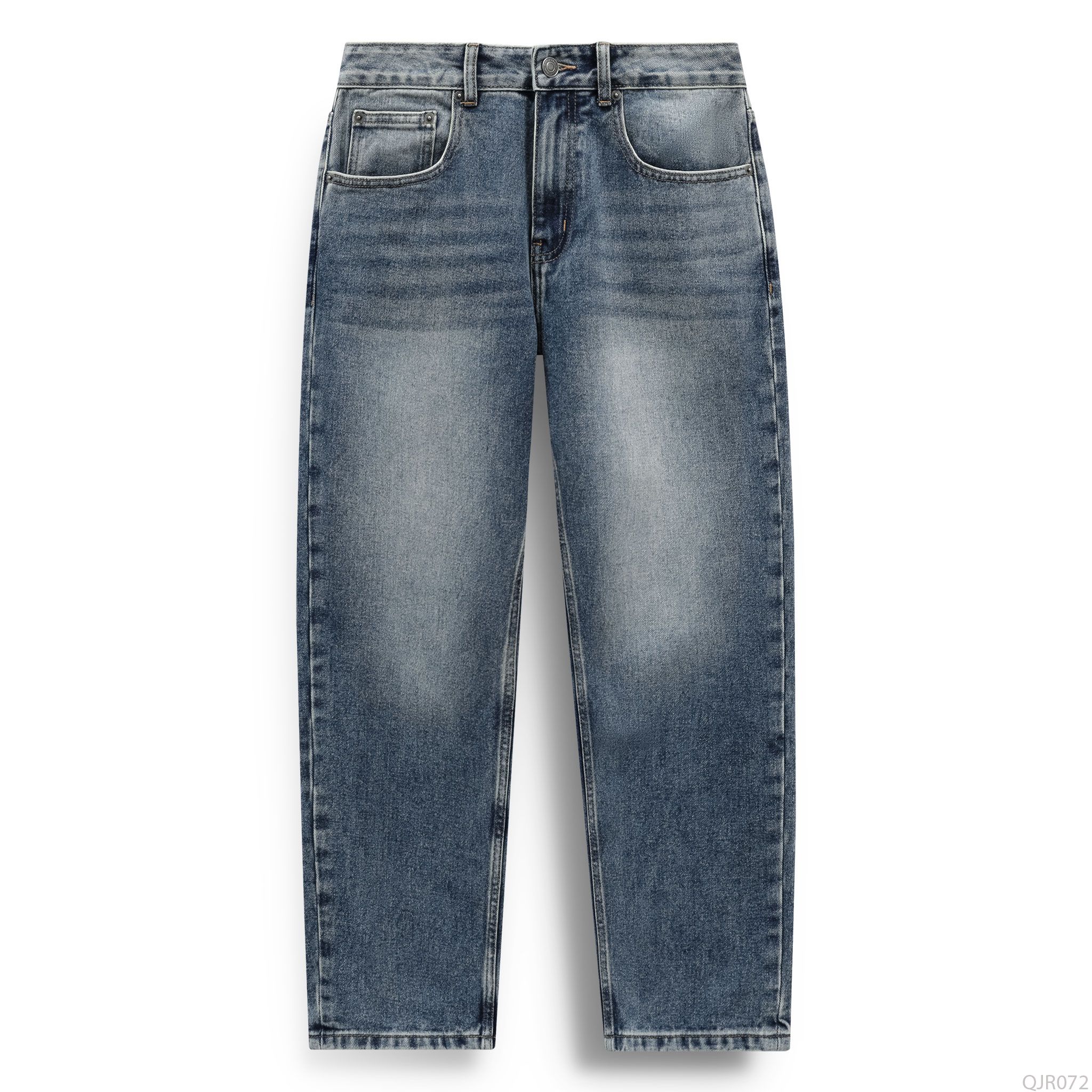  Quần jean relaxed RAFOZ faded wash - 072 