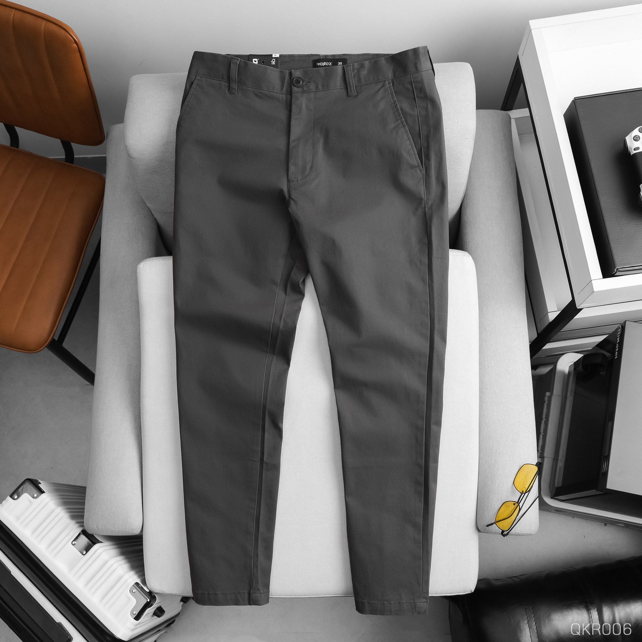  Quần kaki RAFOZ basic form Slimfit - 006 