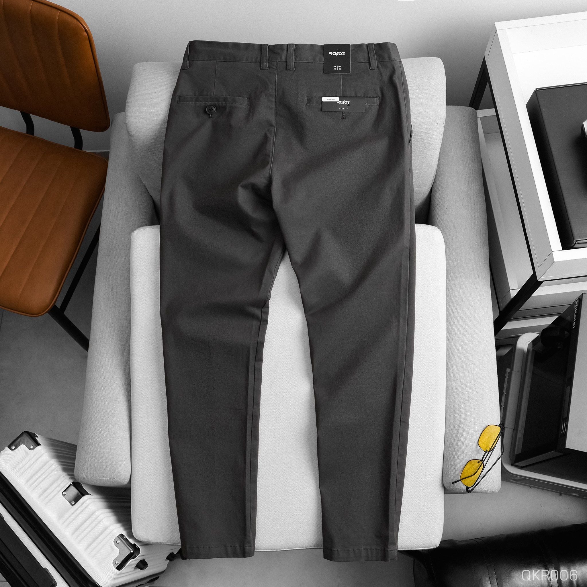  Quần kaki RAFOZ basic form Slimfit - 006 